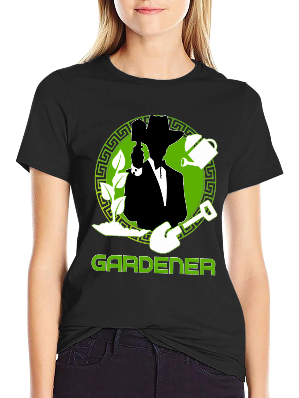Gardener T-Shirt: Green Graphic Tee for Garden Lovers