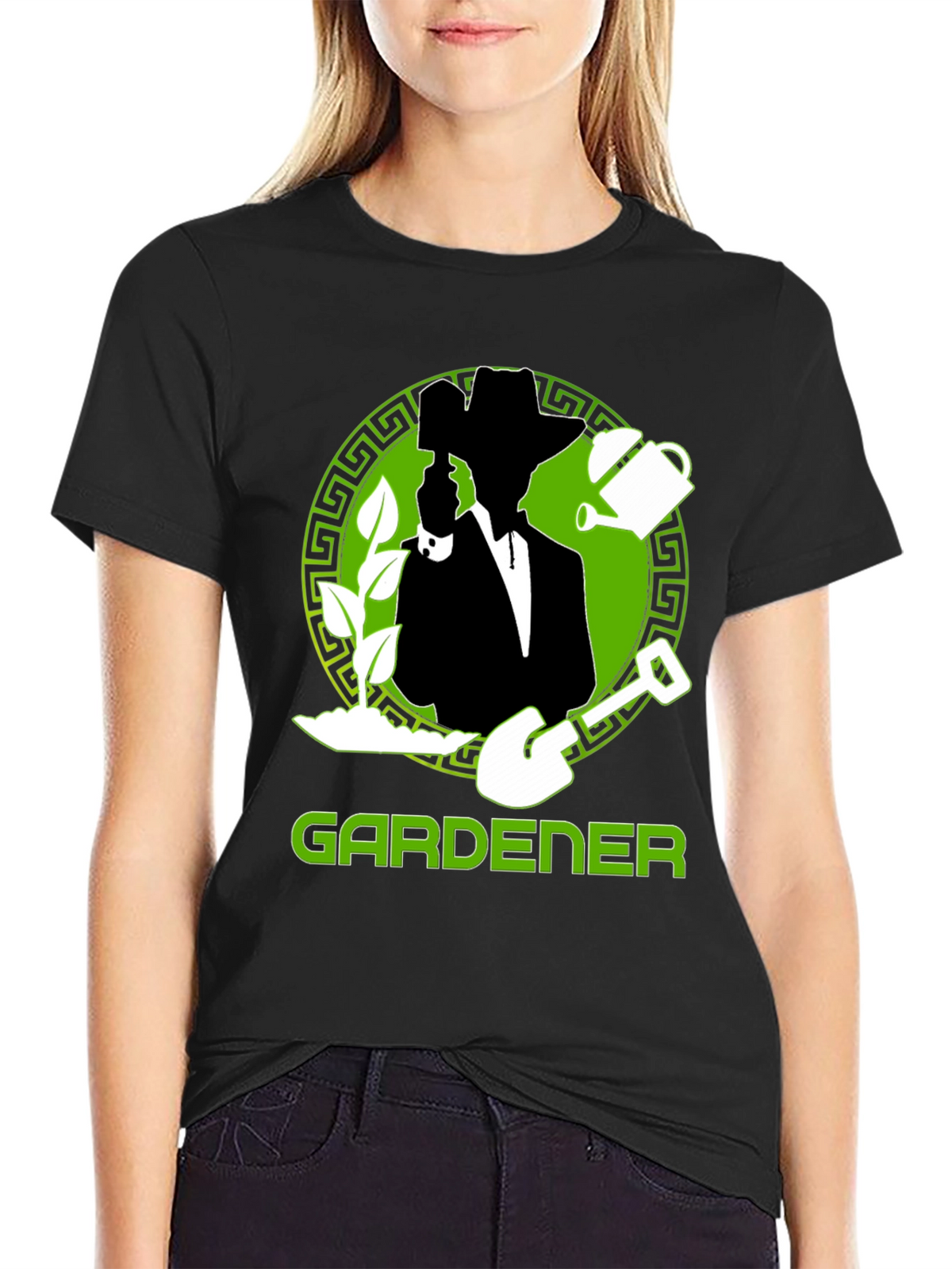 Gardener T-Shirt: Green Graphic Tee for Garden Lovers