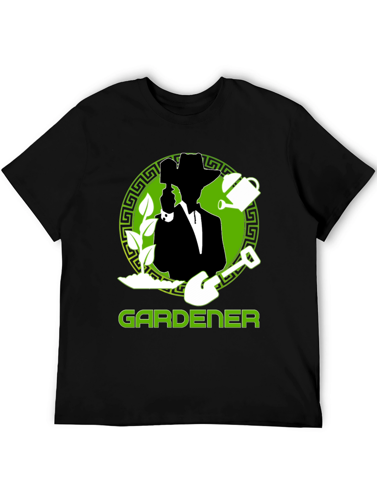 Gardener T-Shirt: Green Graphic Tee for Garden Lovers