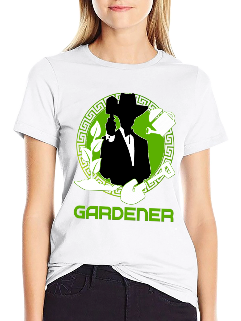 Gardener T-Shirt: Green Graphic Tee for Garden Lovers