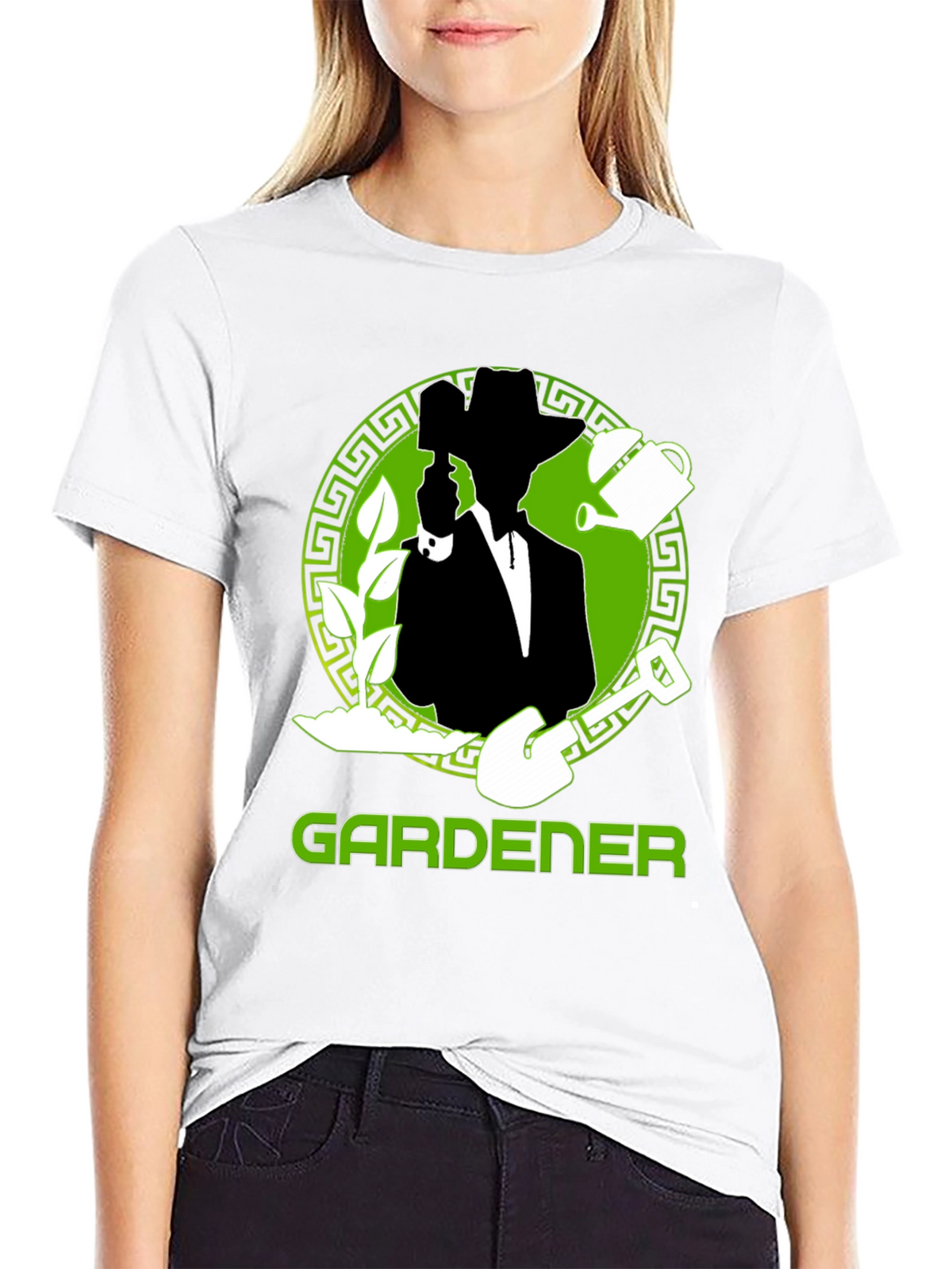 Gardener T-Shirt: Green Graphic Tee for Garden Lovers