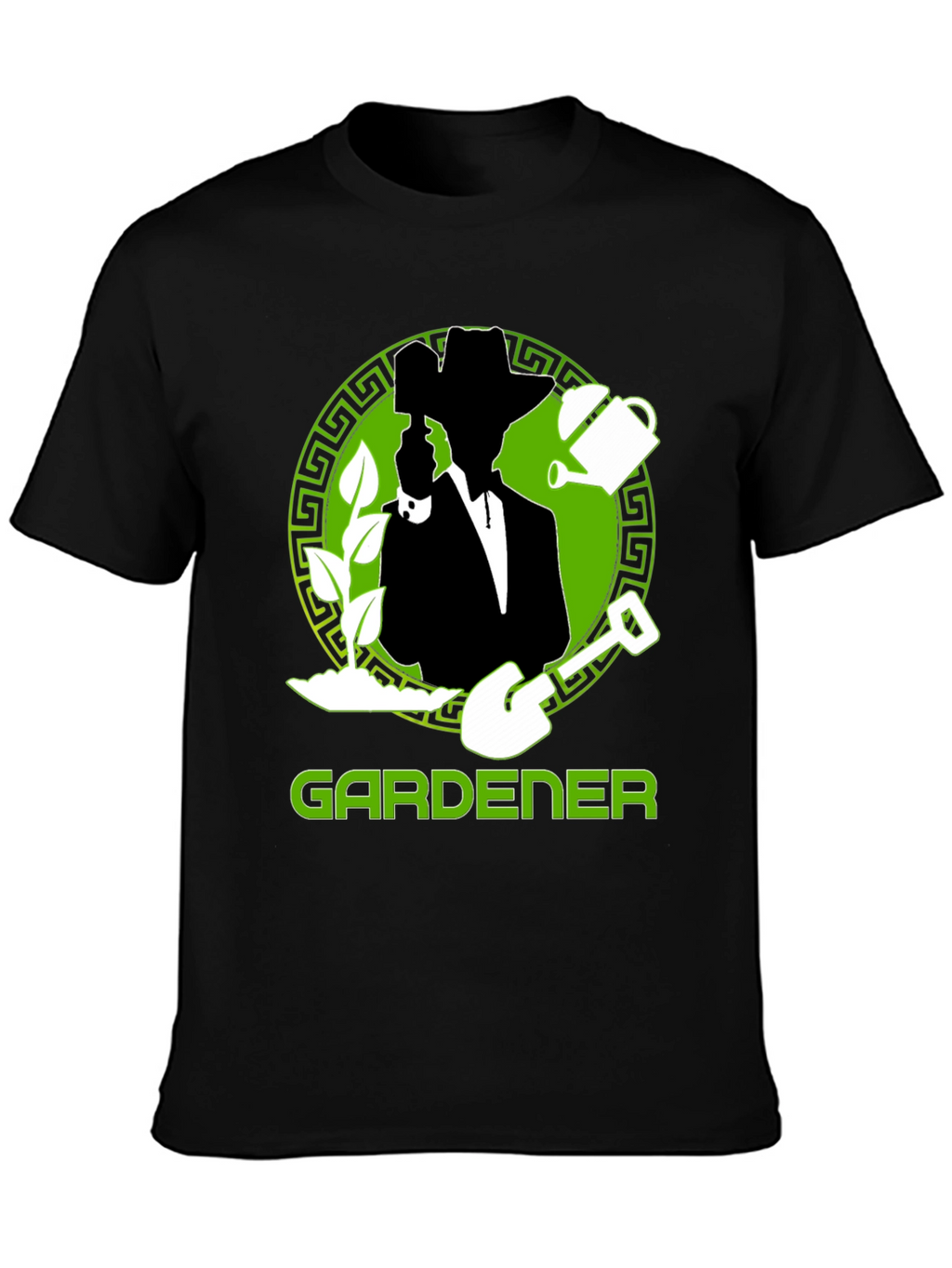 Gardener T-Shirt: Green Graphic Tee for Garden Lovers