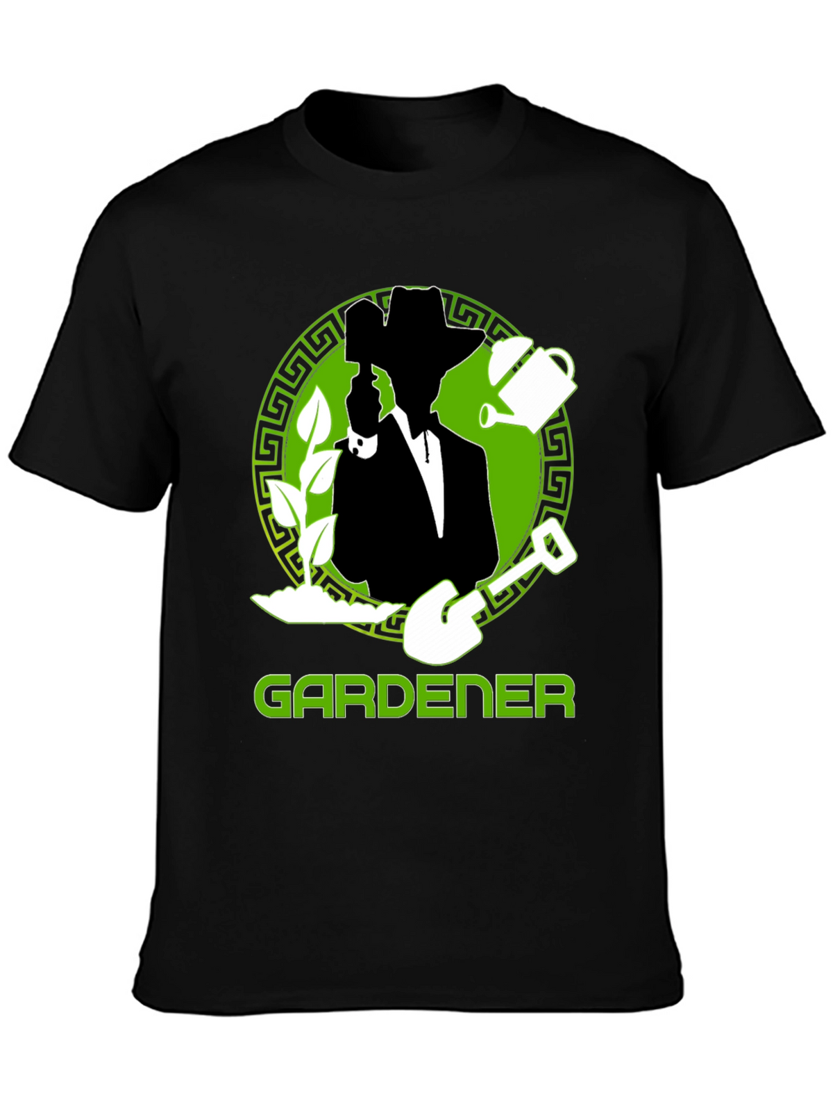 Gardener T-Shirt: Green Graphic Tee for Garden Lovers