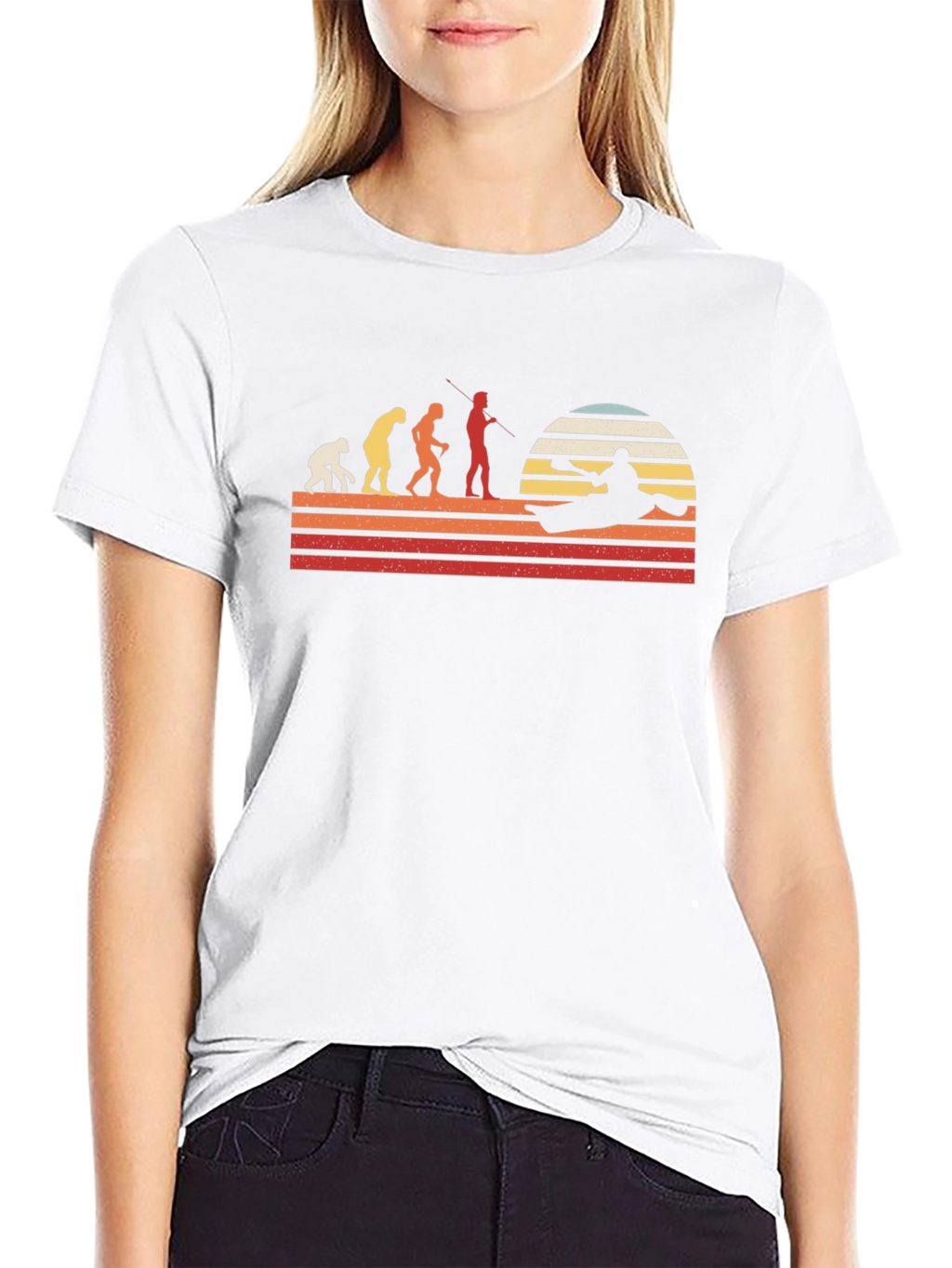 Kayak Evolution Graphic Tee - Paddler T-Shirt