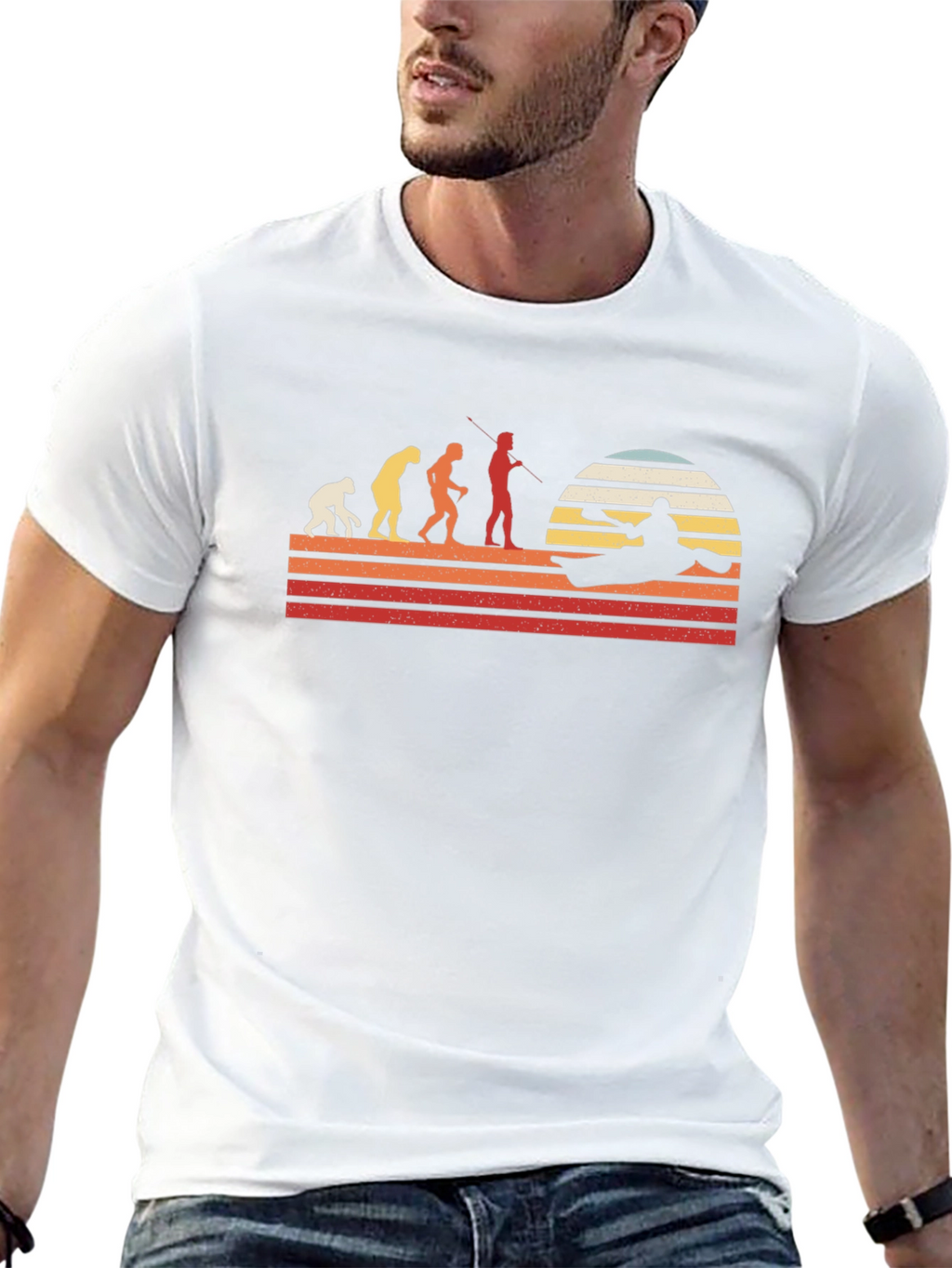 Kayak Evolution Graphic Tee - Paddler T-Shirt