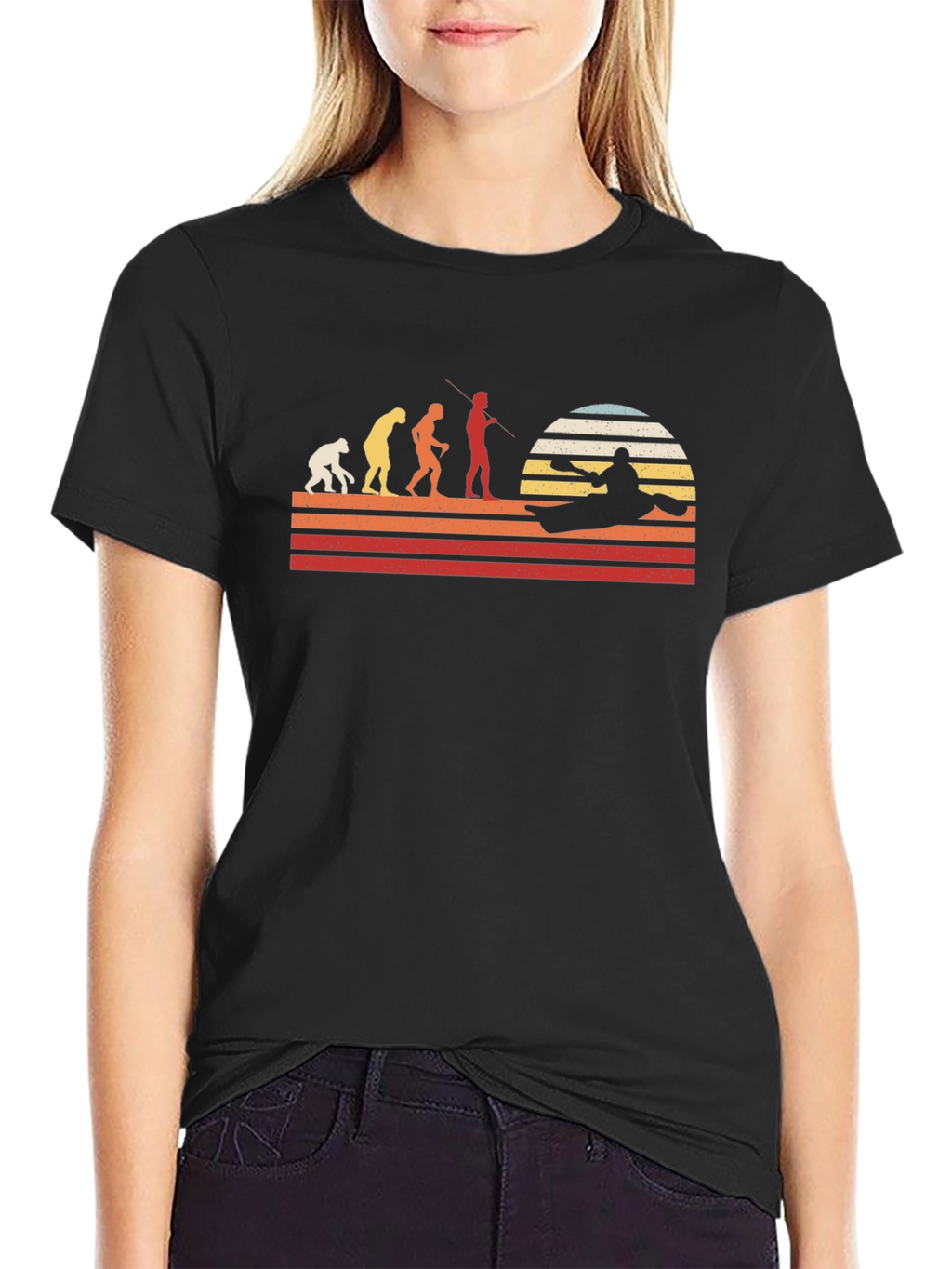 Kayak Evolution Graphic Tee - Paddler T-Shirt