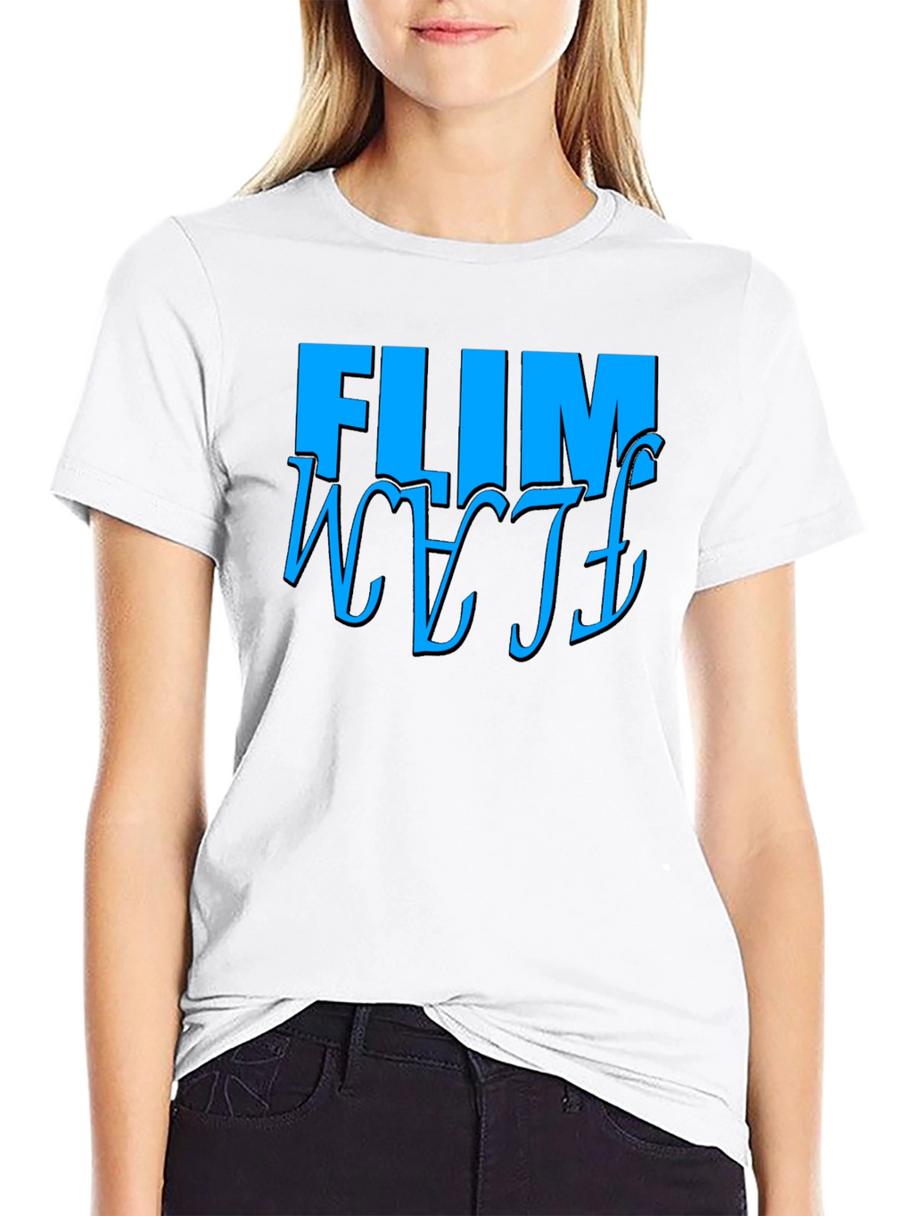 FLIM WETF Graphic Tee - Black