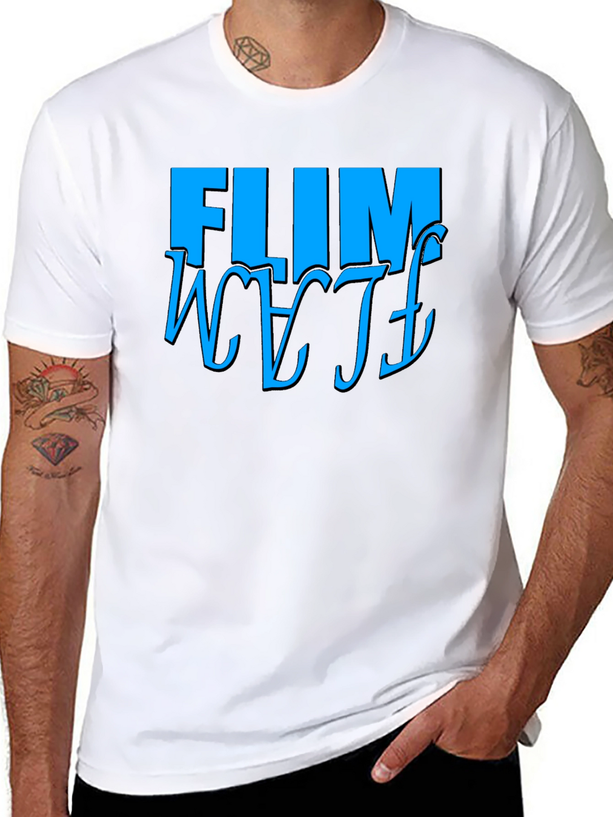 FLIM WETF Graphic Tee - Black