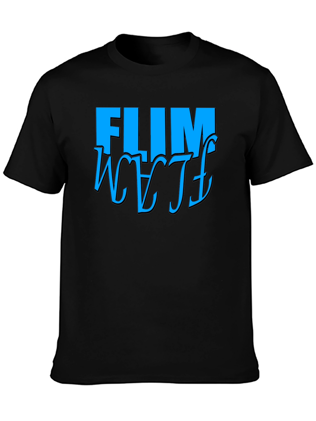 FLIM WETF Graphic Tee - Black