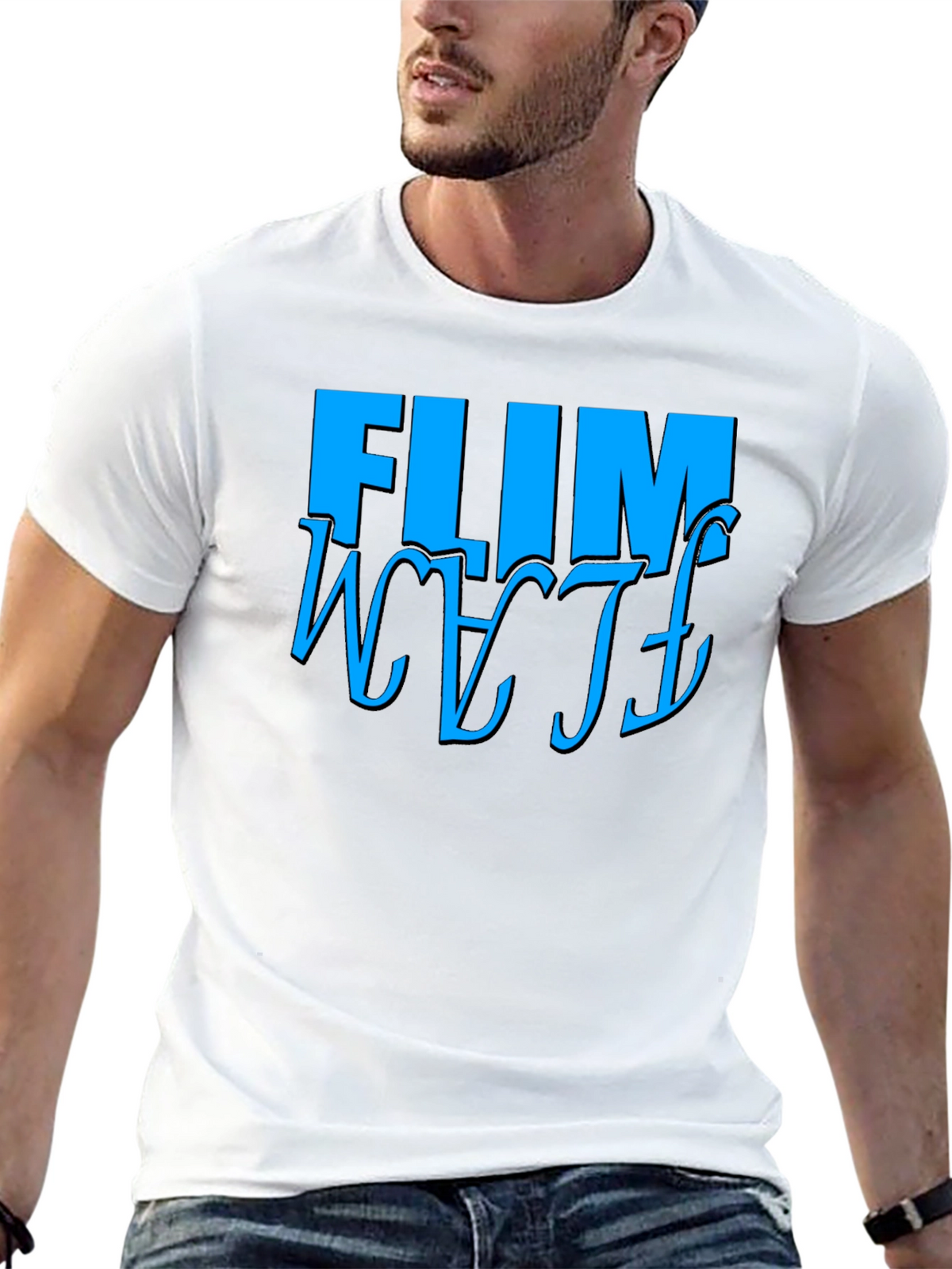 FLIM WETF Graphic Tee - Black