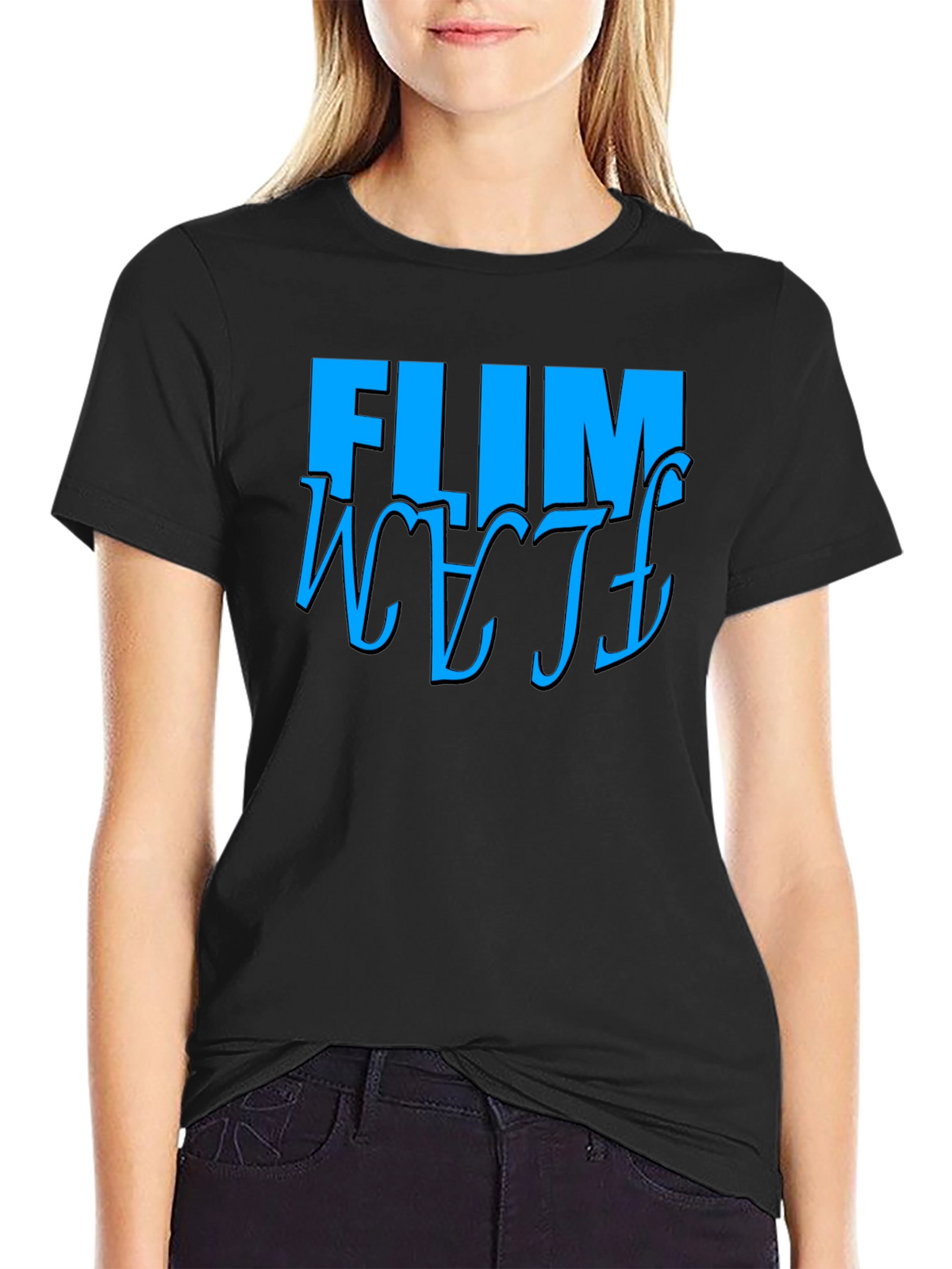 FLIM WETF Graphic Tee - Black