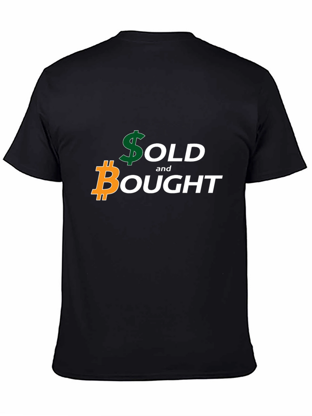 Sold and Bought Bitcoin Graphic Tee