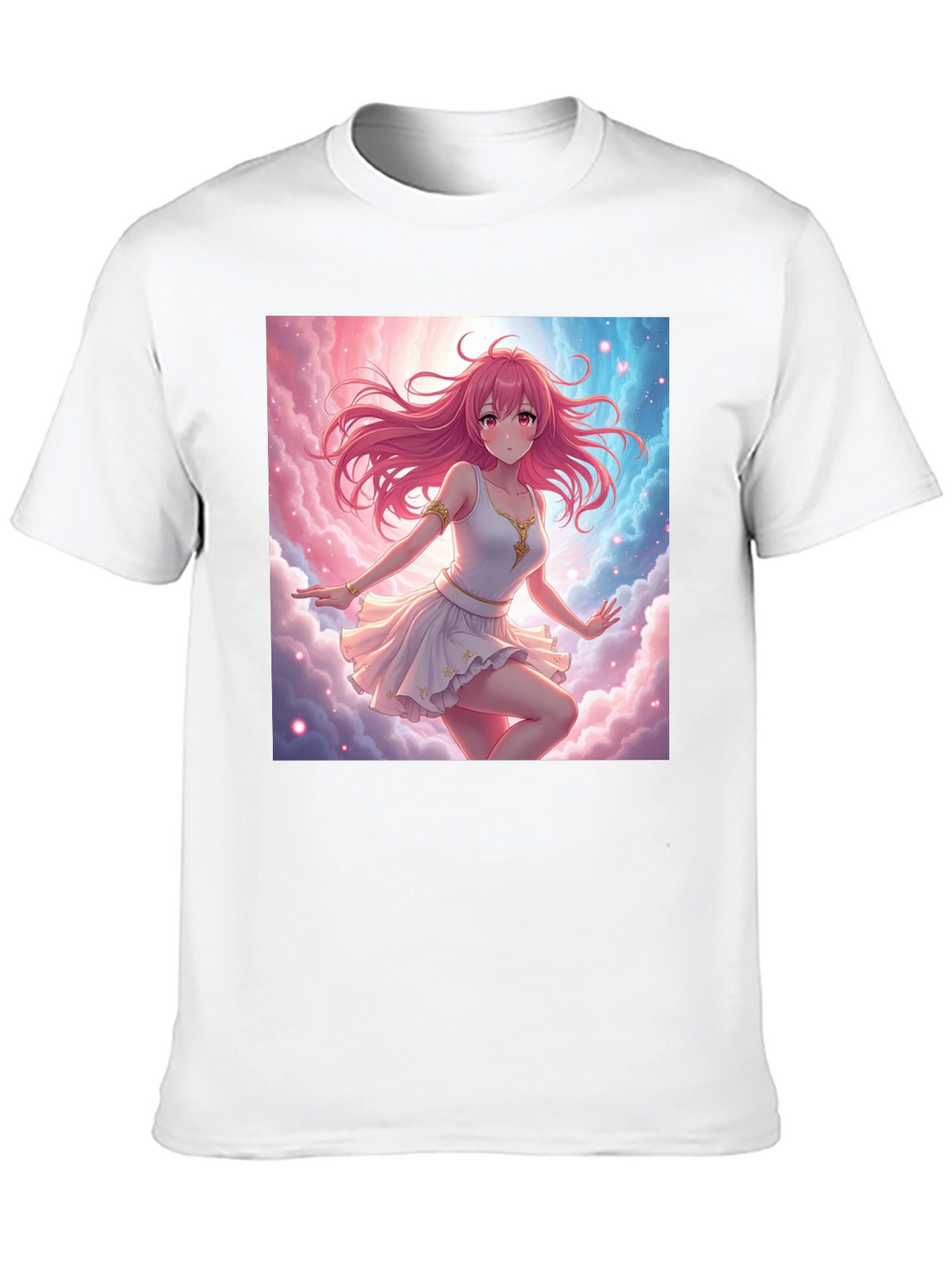 Anime Girl Cloud T-Shirt