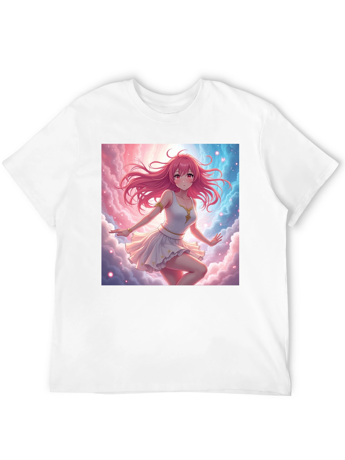 Anime Girl Cloud T-Shirt