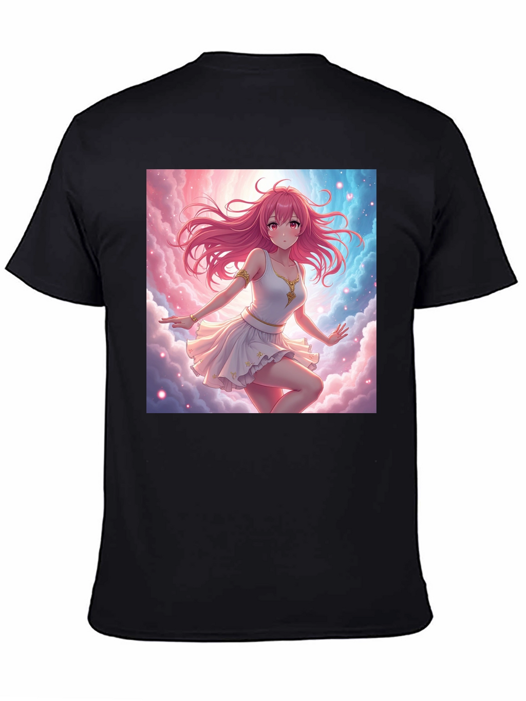 Anime Girl Cloud T-Shirt