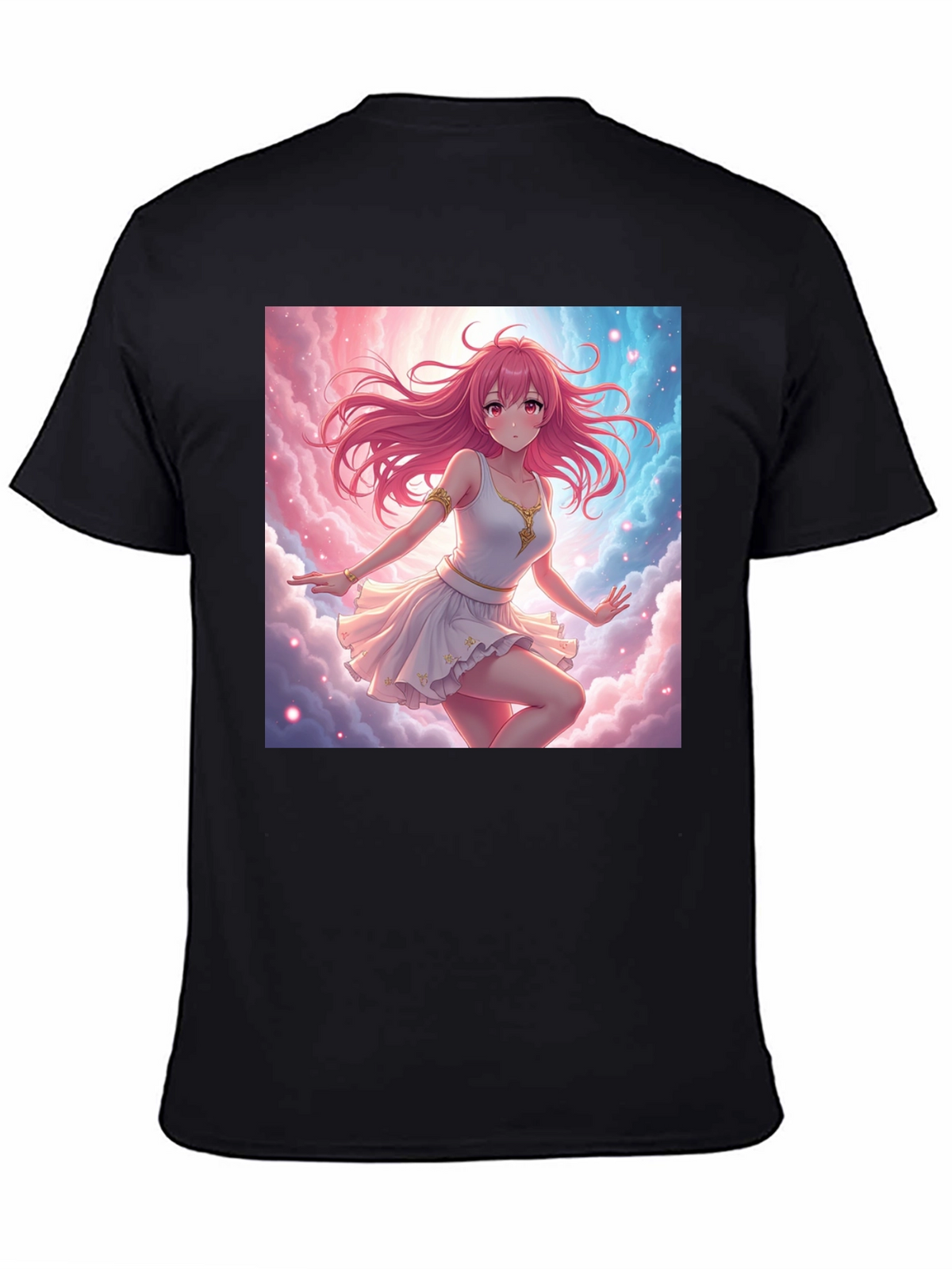 Anime Girl Cloud T-Shirt
