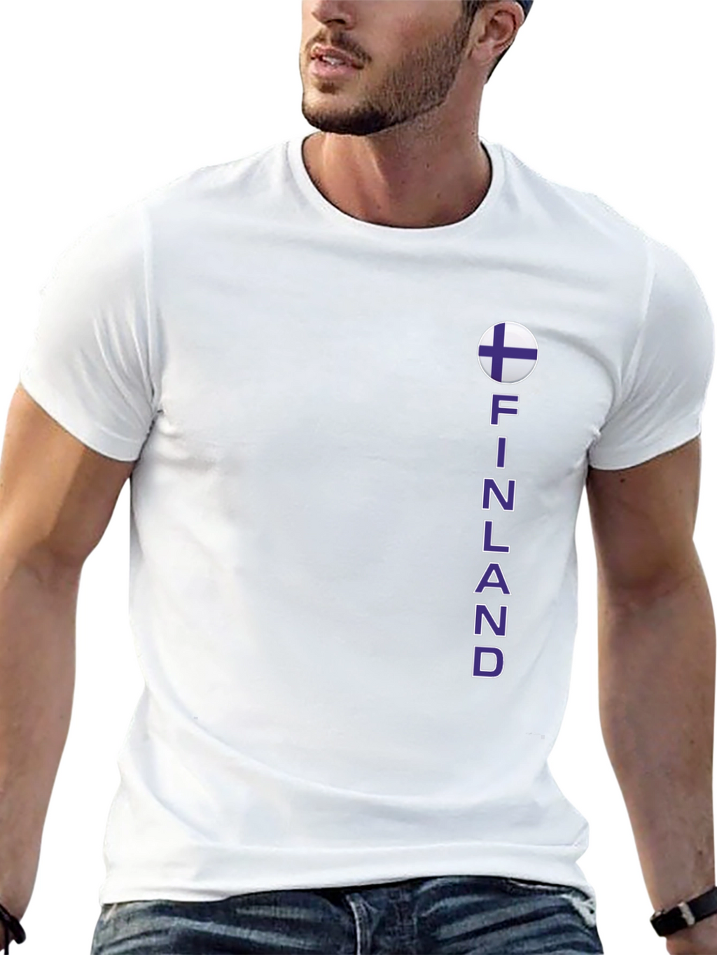 Finland Flag T-Shirt - Casual National Pride
