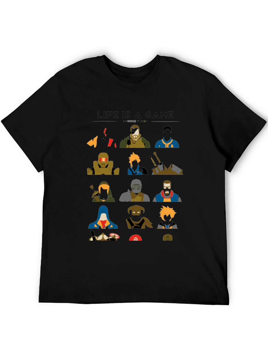 Life is a Game Graphic T-Shirt