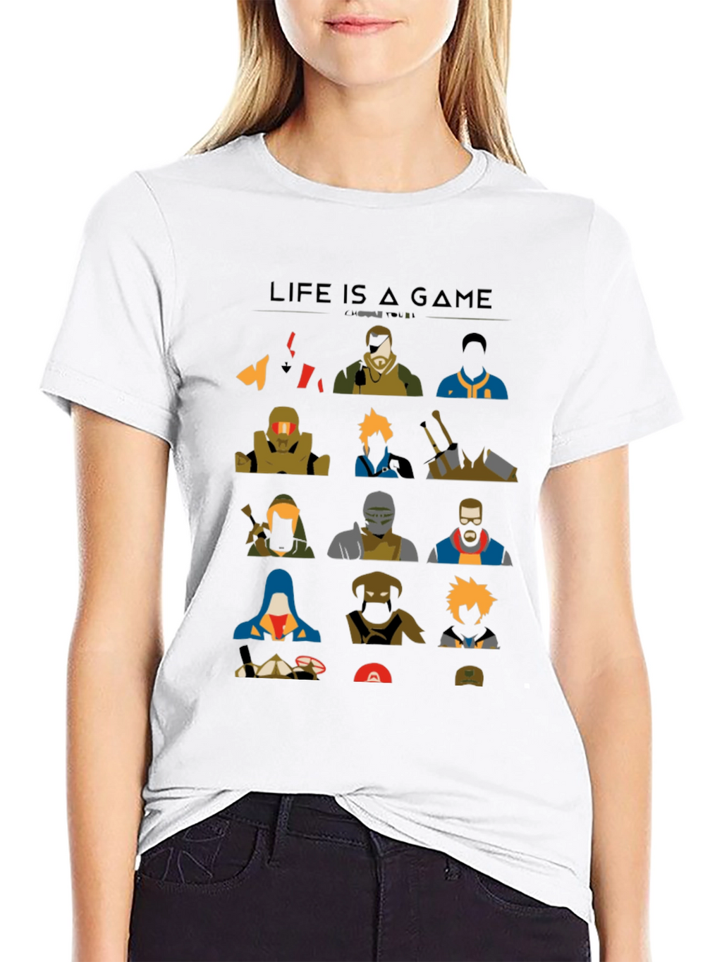 Life is a Game Graphic T-Shirt