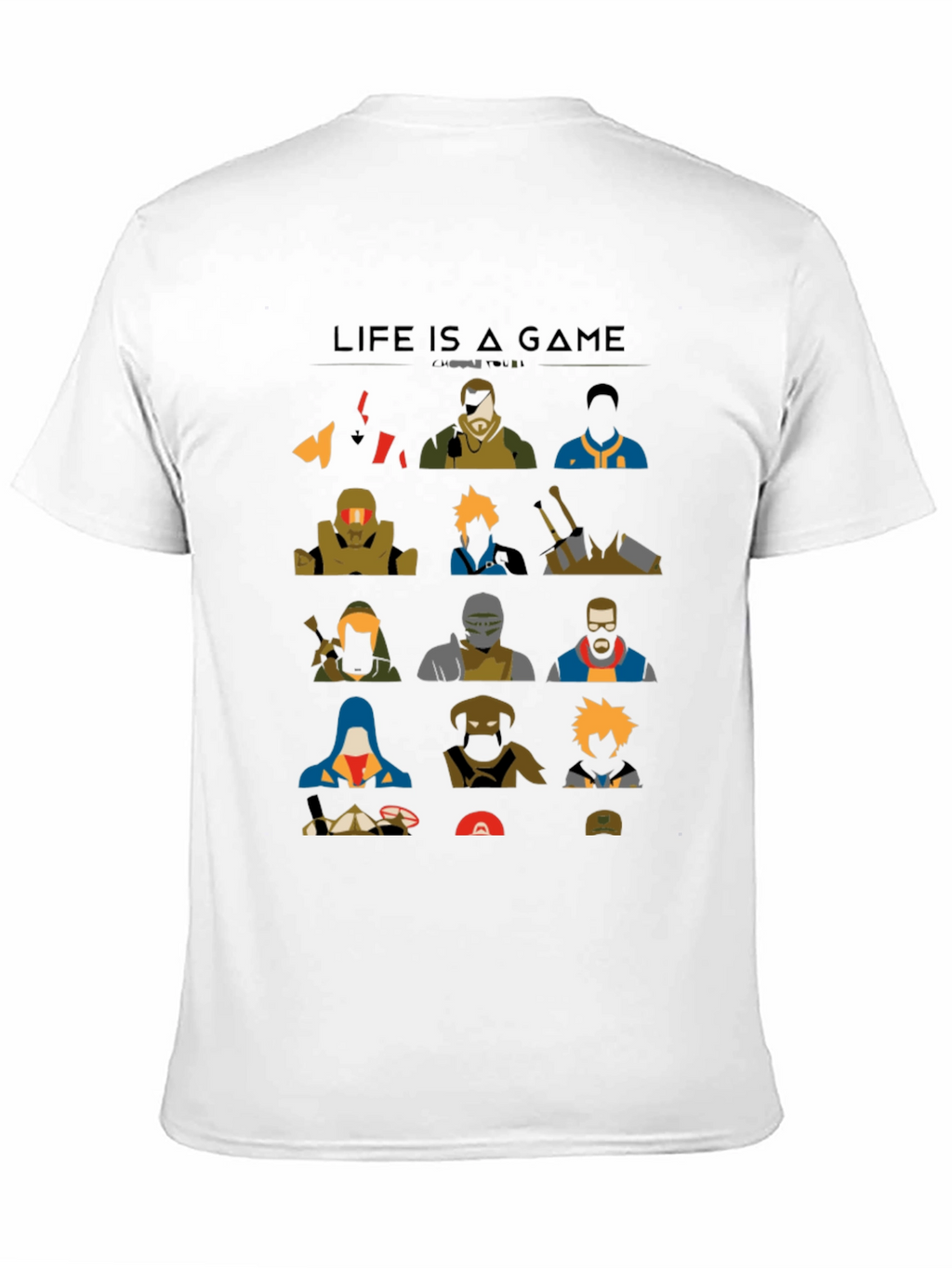Life is a Game Graphic T-Shirt