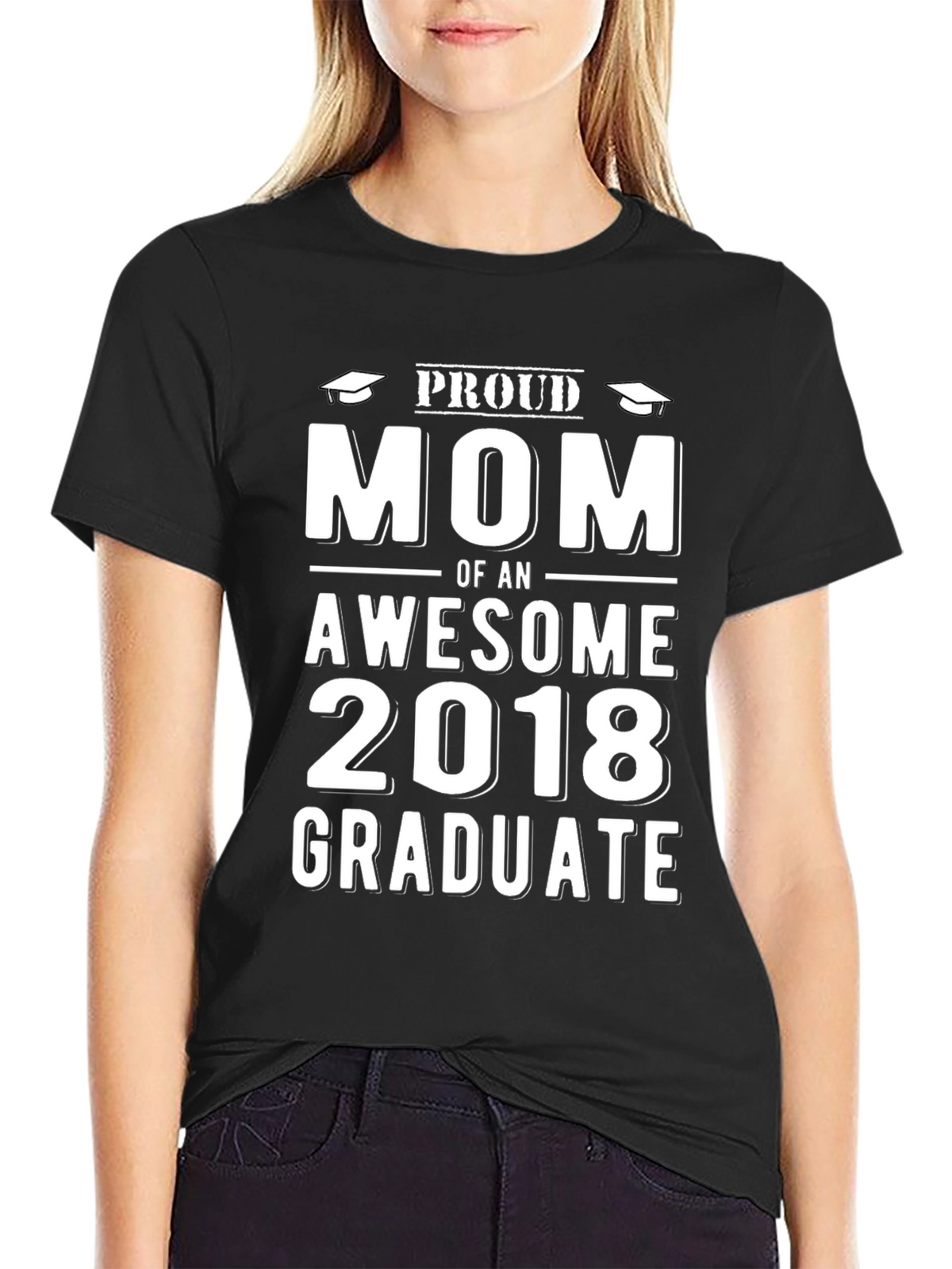 Proud Mom of an Awesome 2018 Graduate T-Shirt