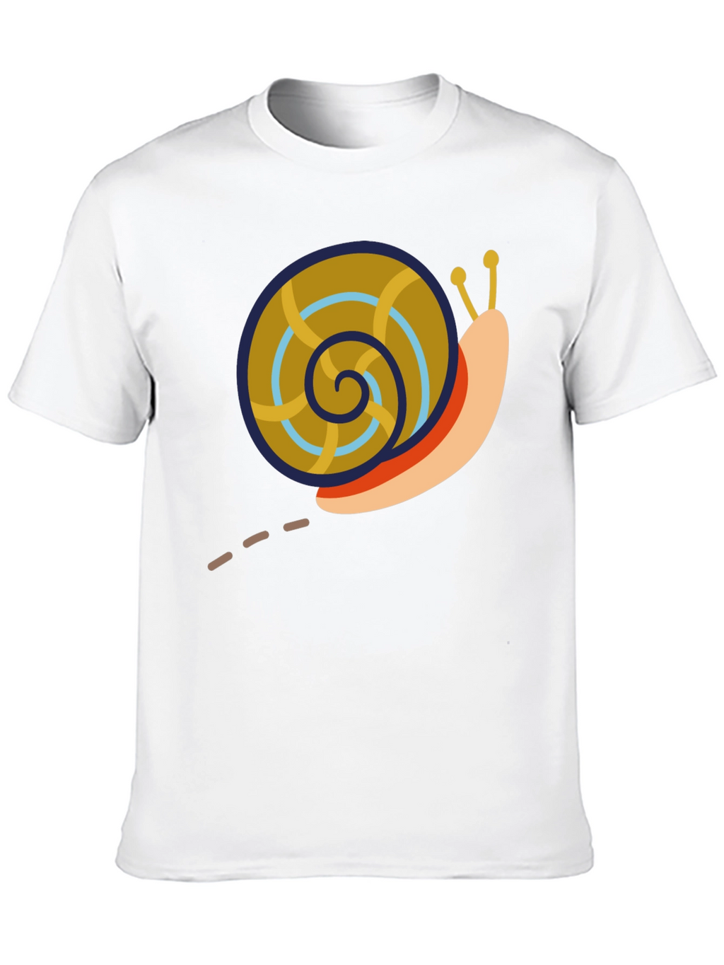 Snail Graphic Black T-Shirt