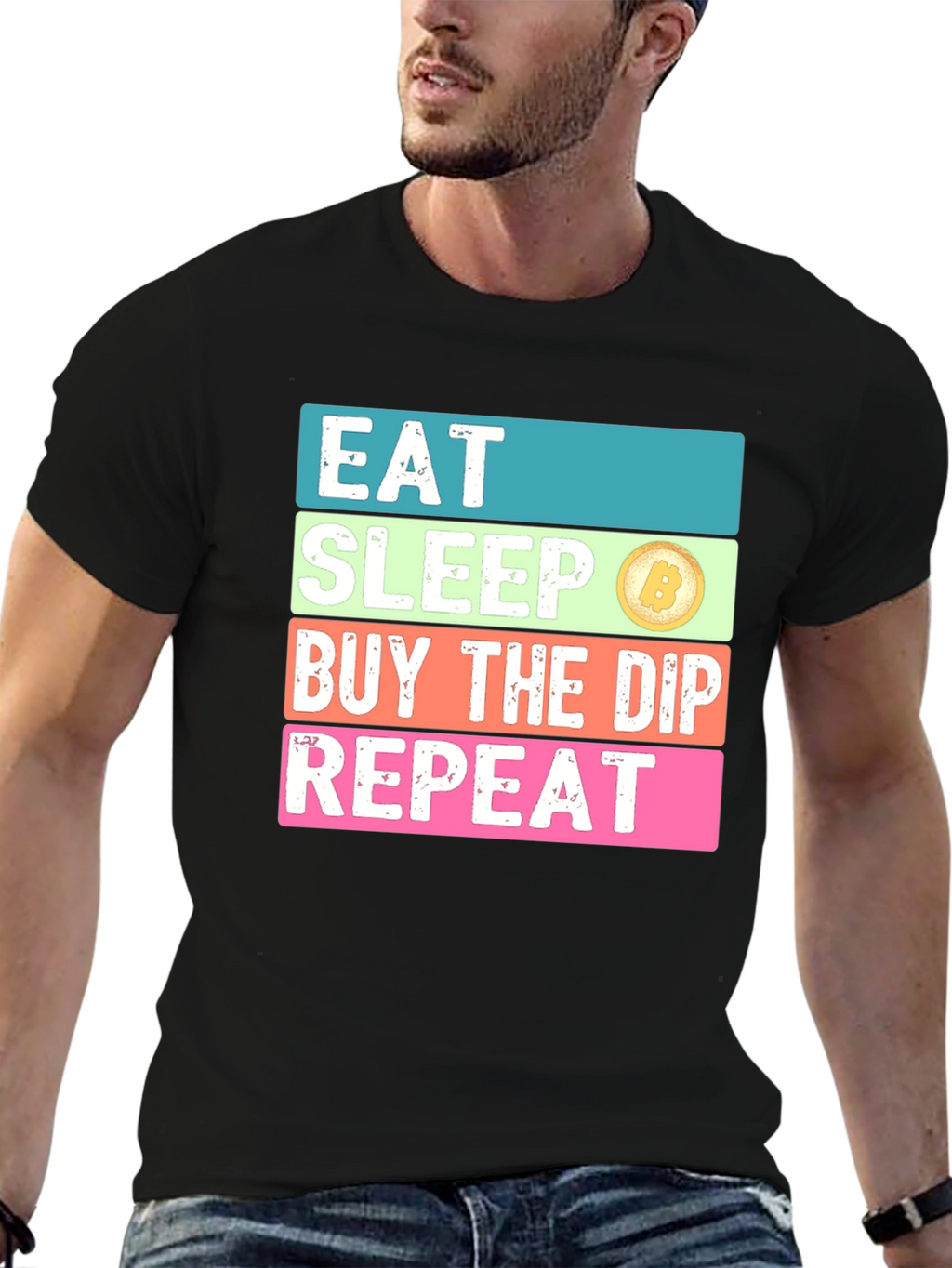 Eat Sleep Buy the Dip Repeat T-Shirt