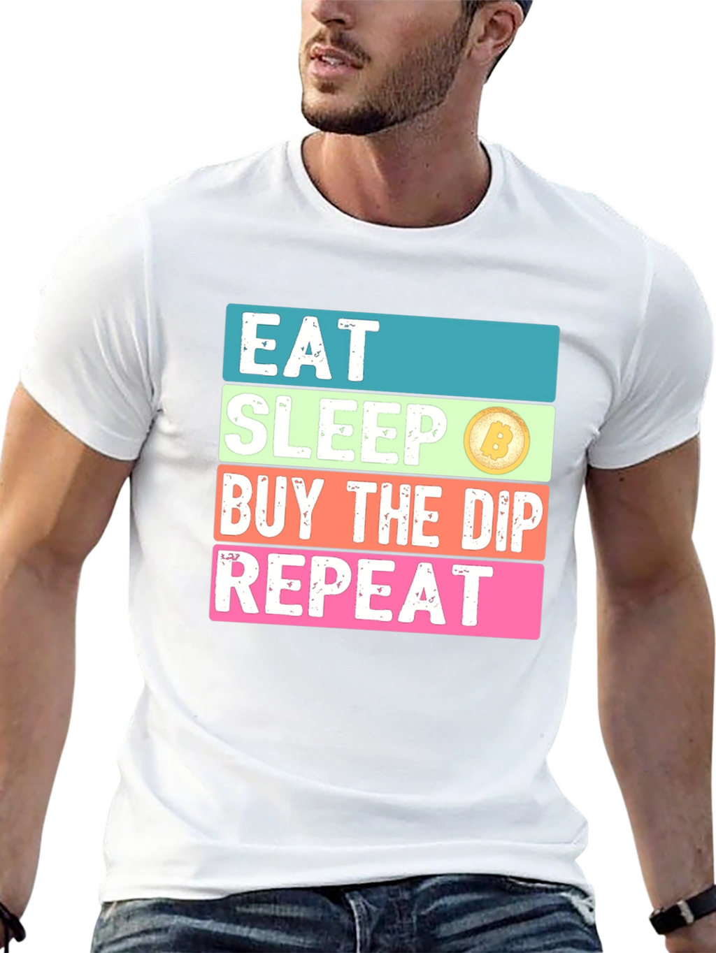 Eat Sleep Buy the Dip Repeat T-Shirt