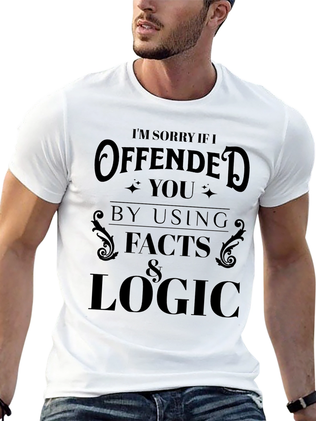 Offended by Facts & Logic Graphic Tee