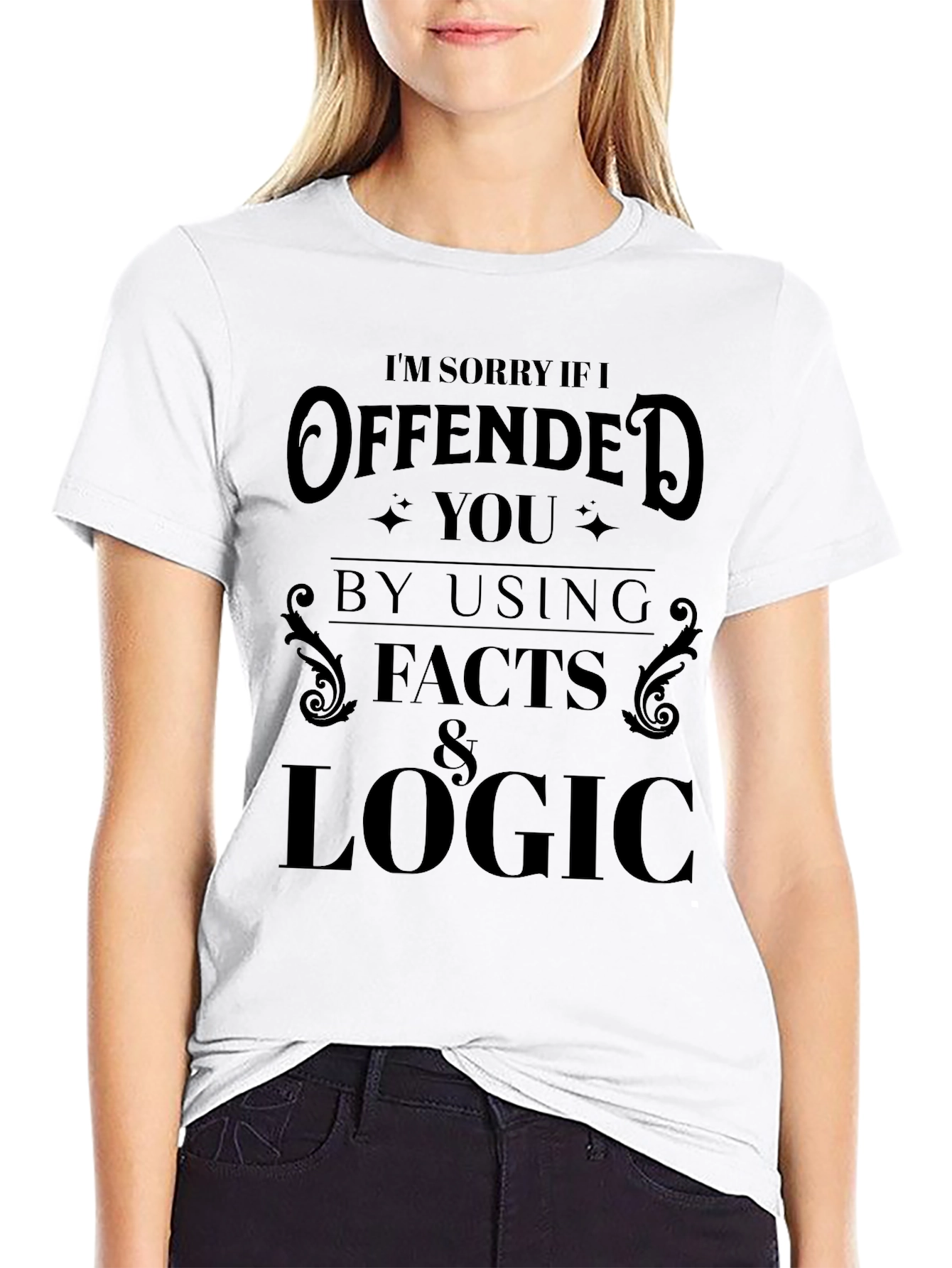 Offended by Facts & Logic Graphic Tee