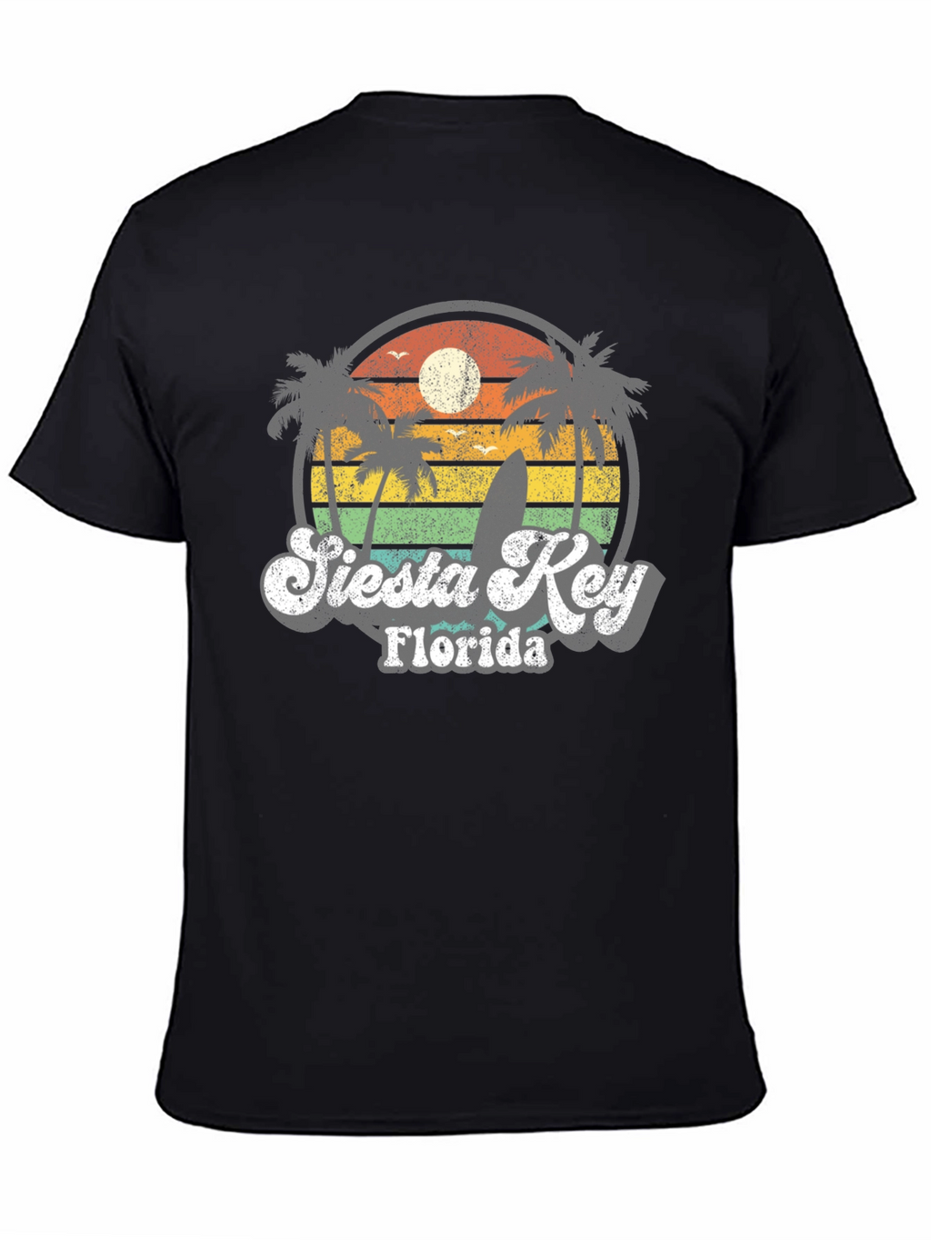 Retro Siesta Key Florida T-Shirt
