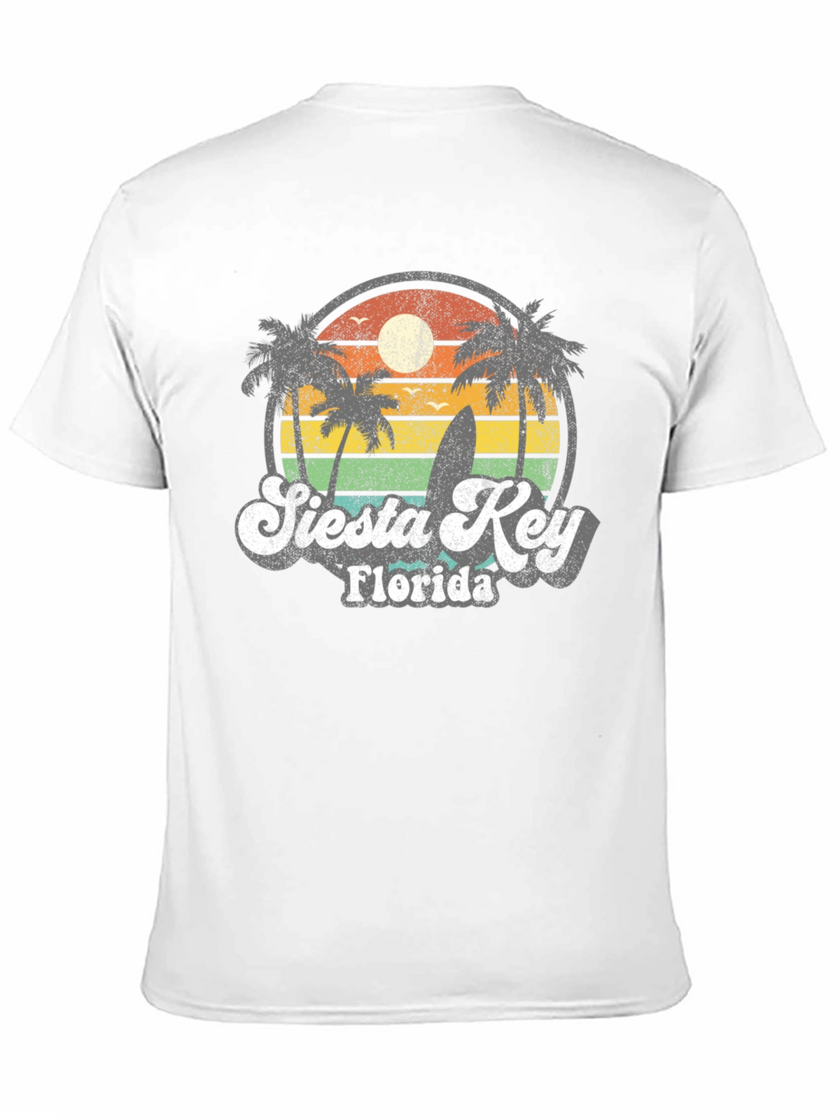 Retro Siesta Key Florida T-Shirt