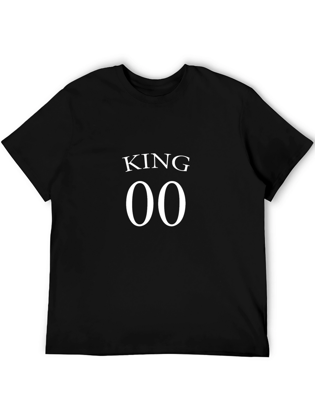 King 00 Graphic Tee - Bold Black T-Shirt