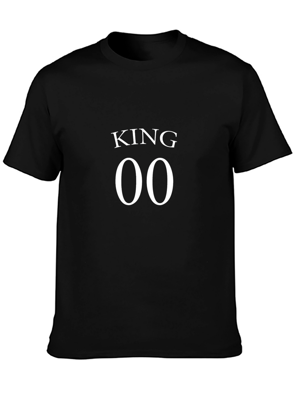 King 00 Graphic Tee - Bold Black T-Shirt
