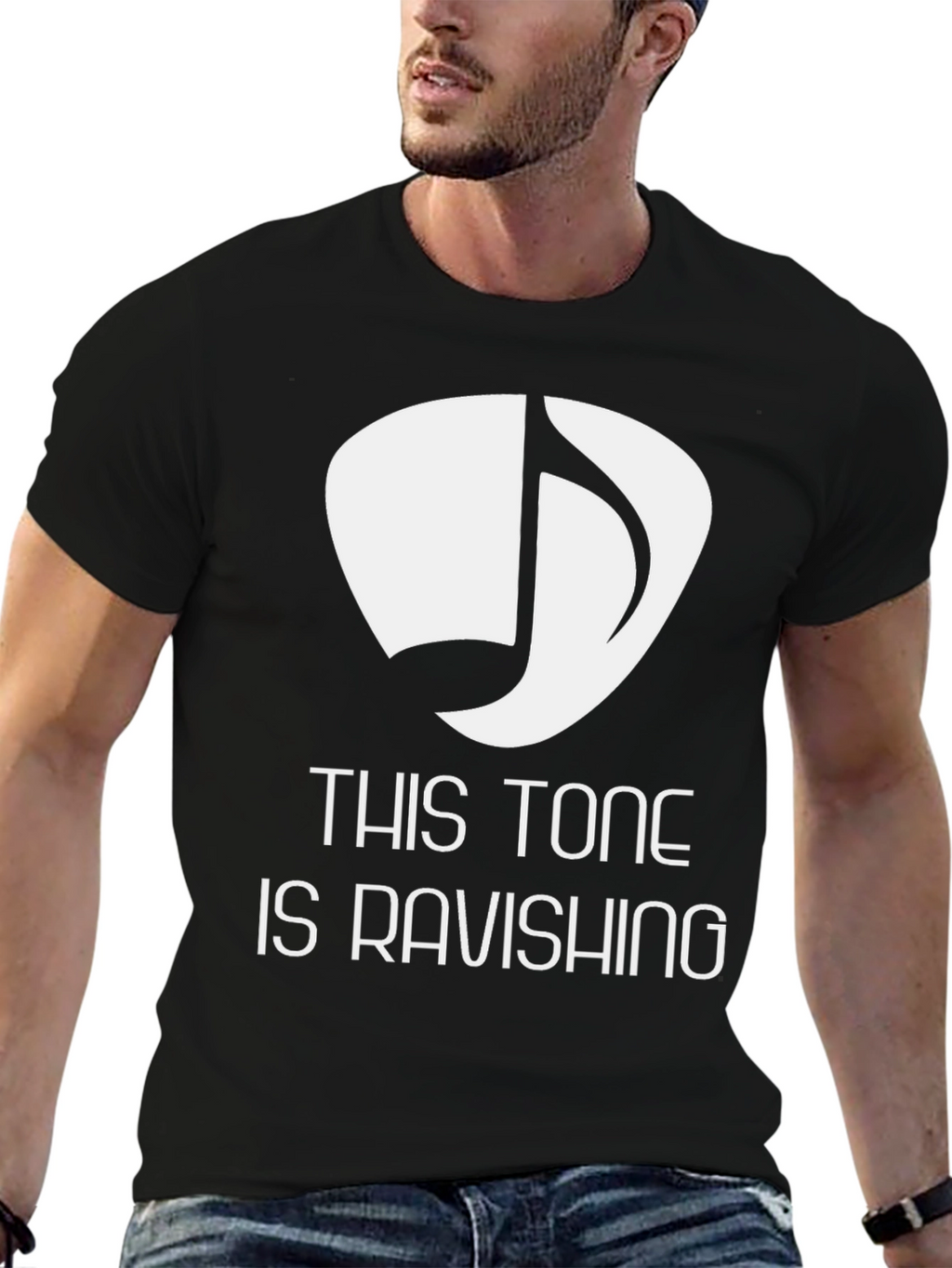 This Tone is Ravishing Black Graphic Tee