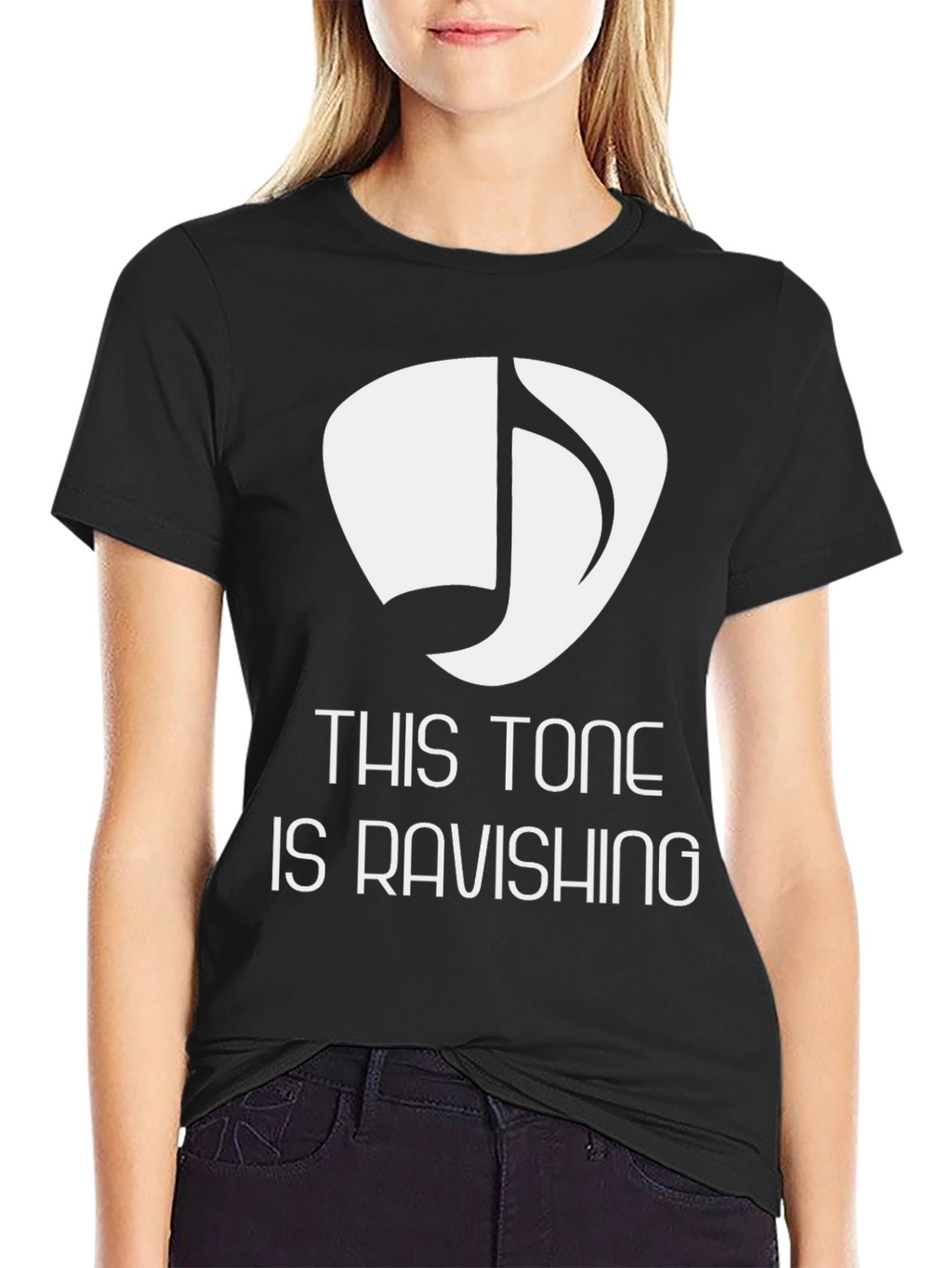 This Tone is Ravishing Black Graphic Tee