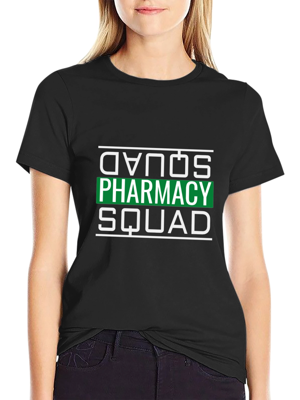 Pharmacy Squad Black T-Shirt