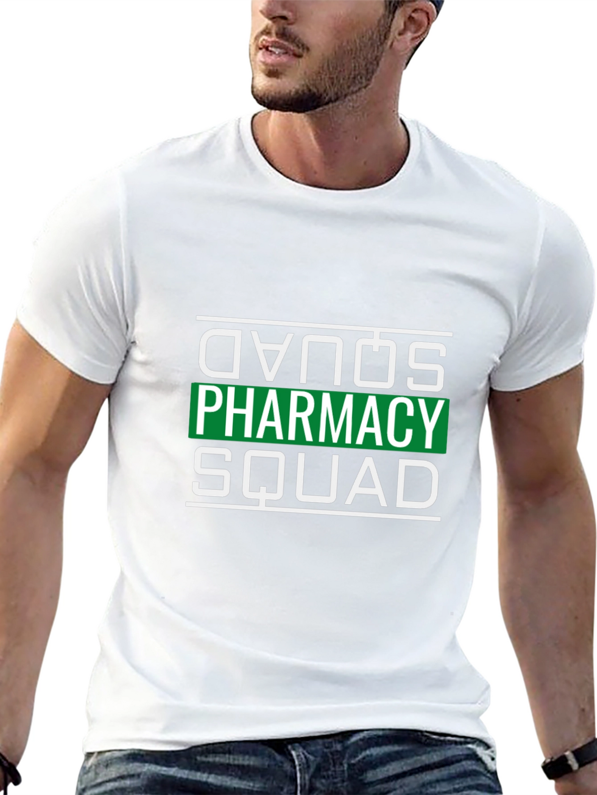 Pharmacy Squad Black T-Shirt