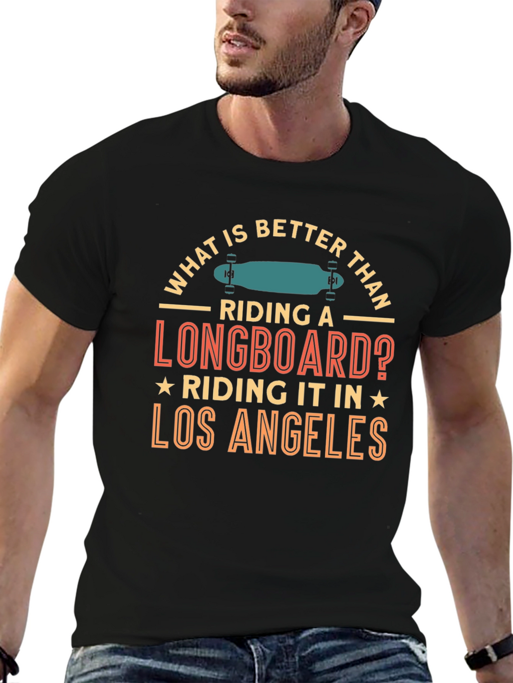 Longboard Los Angeles Graphic Tee
