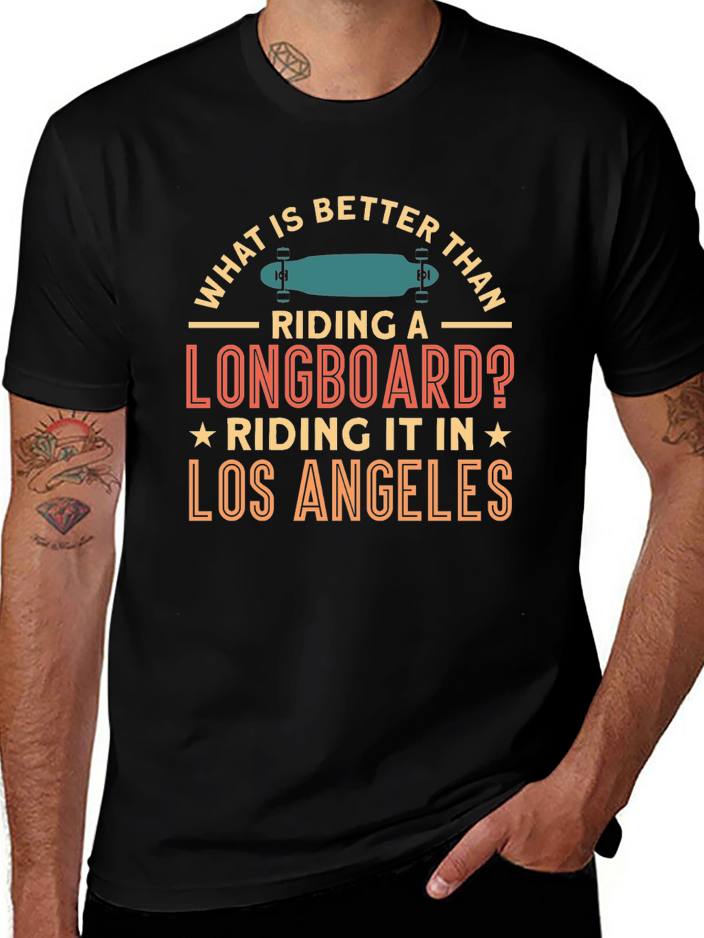 Longboard Los Angeles Graphic Tee