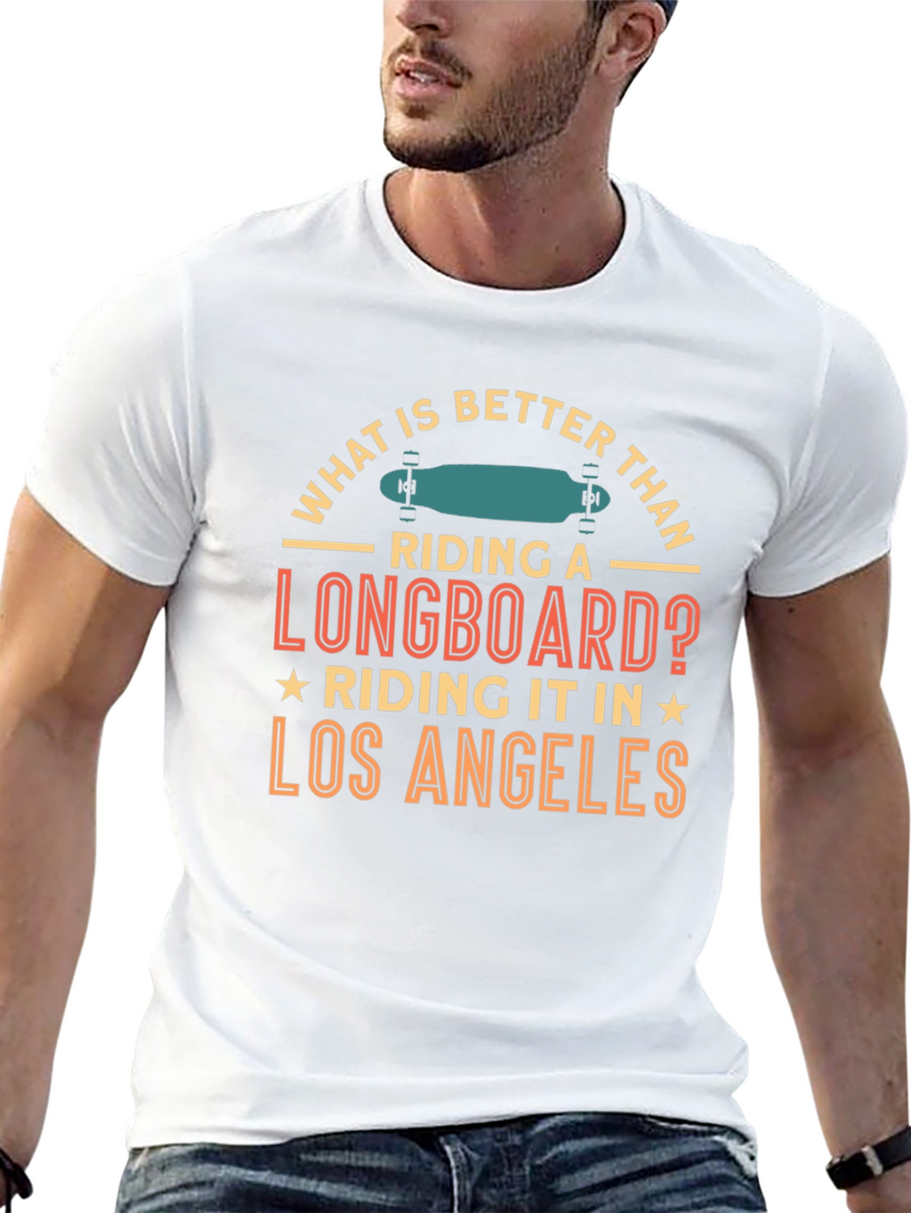 Longboard Los Angeles Graphic Tee