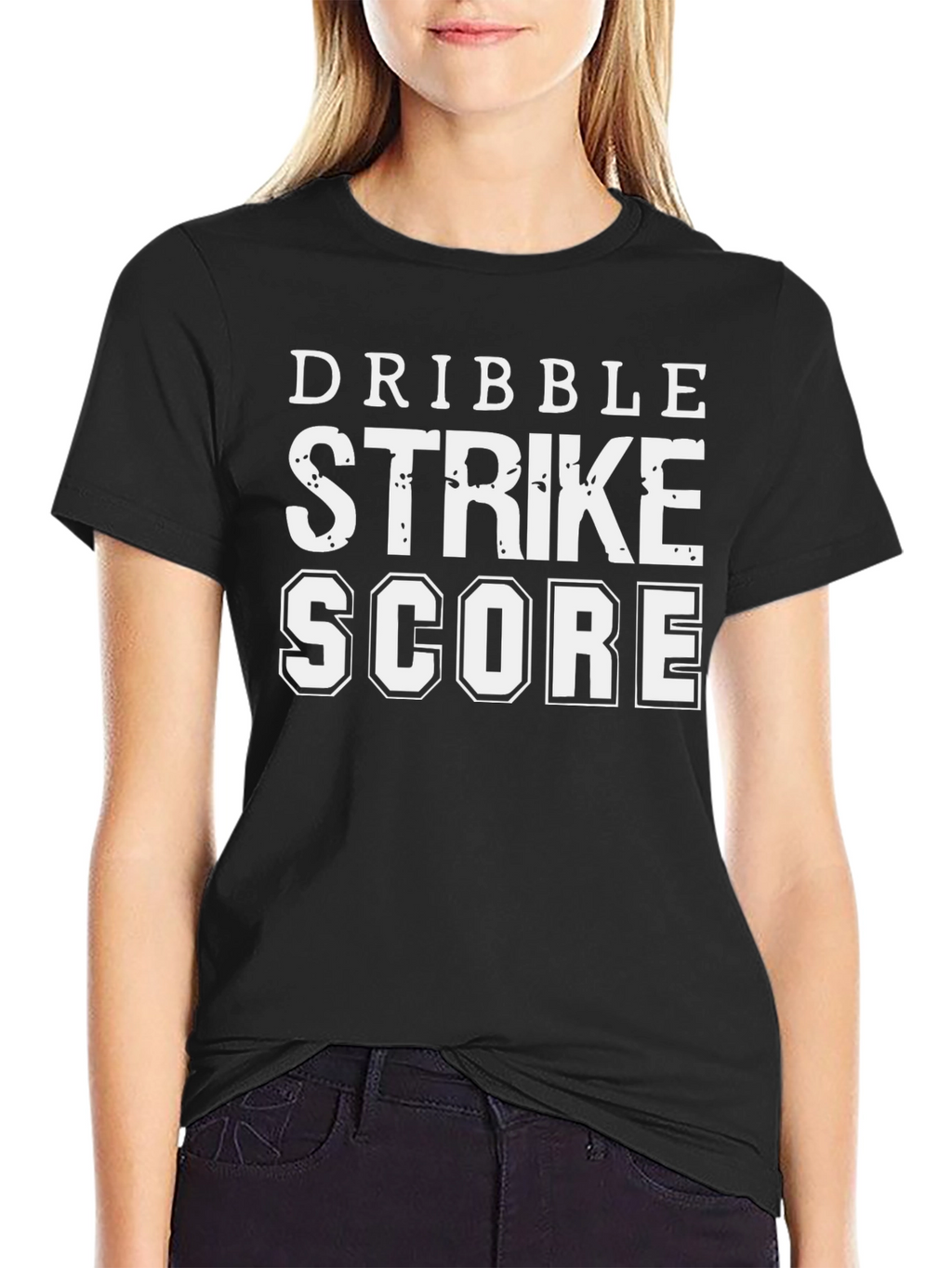 Dribble Strike Score Graphic T-Shirt