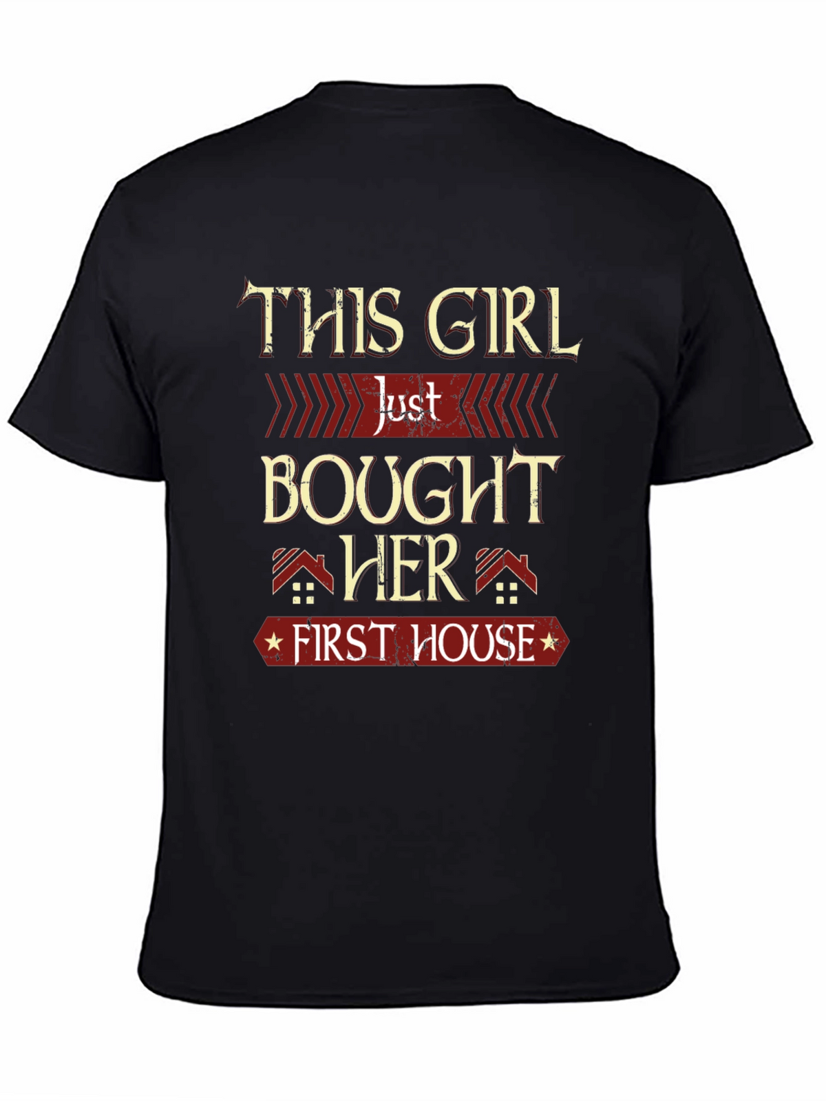 First House T-Shirt - New Homeowner Gift