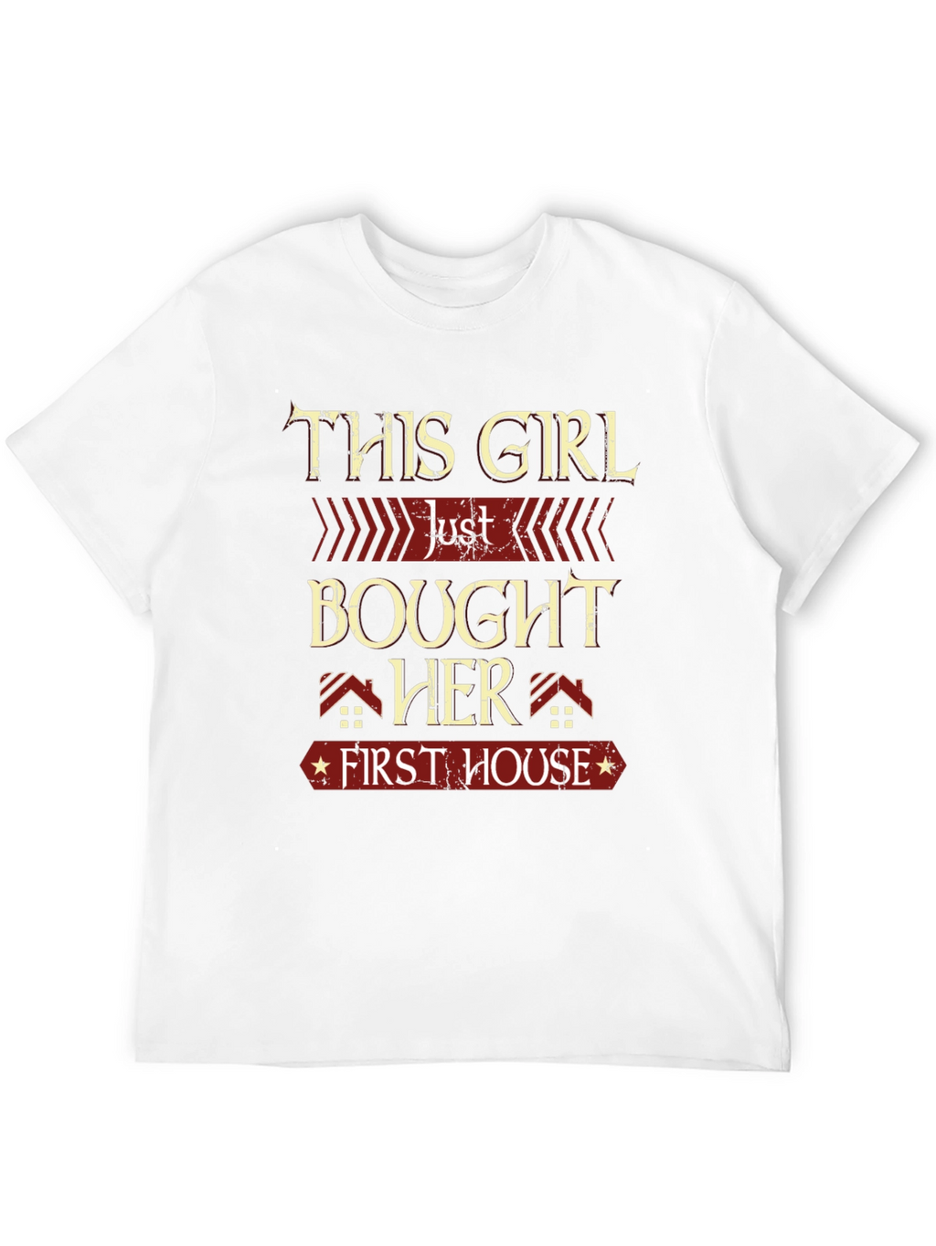 First House T-Shirt - New Homeowner Gift