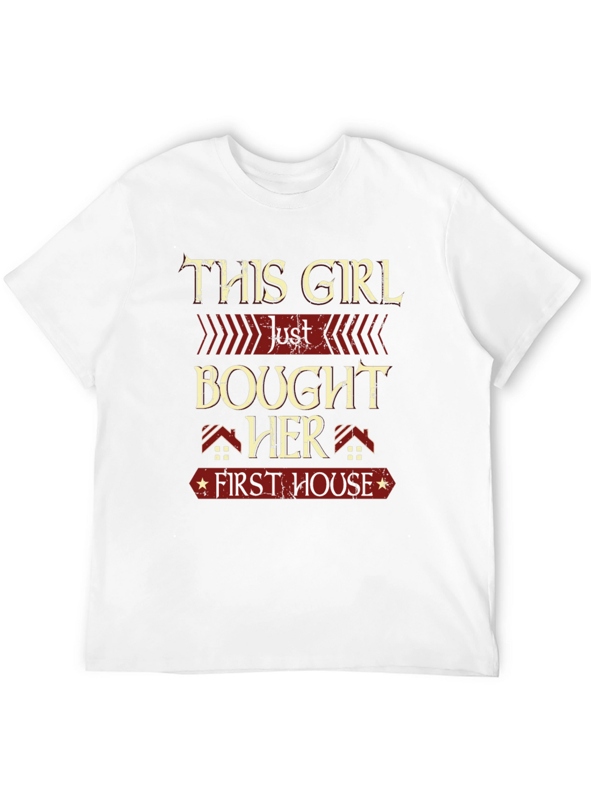 First House T-Shirt - New Homeowner Gift