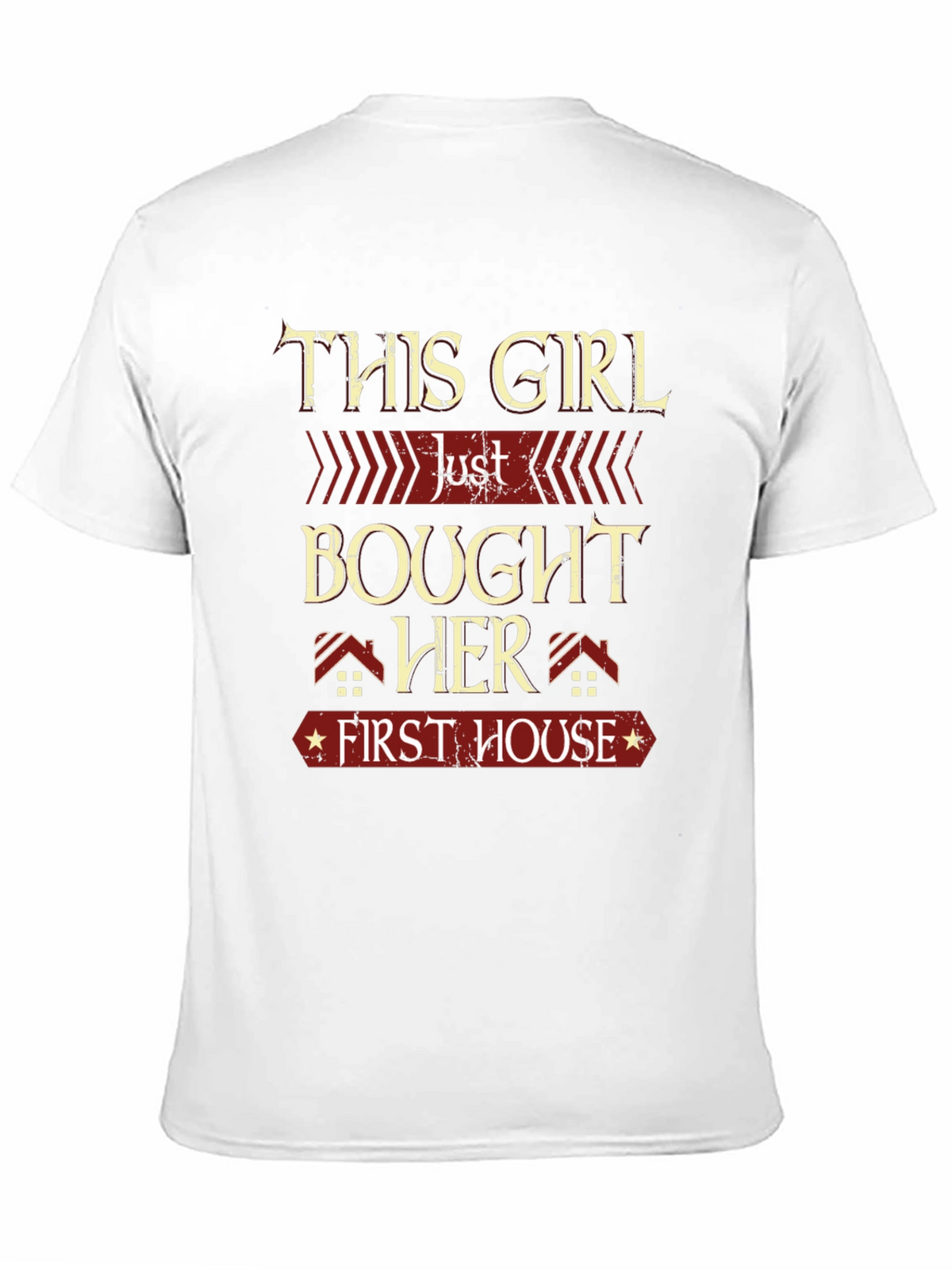 First House T-Shirt - New Homeowner Gift
