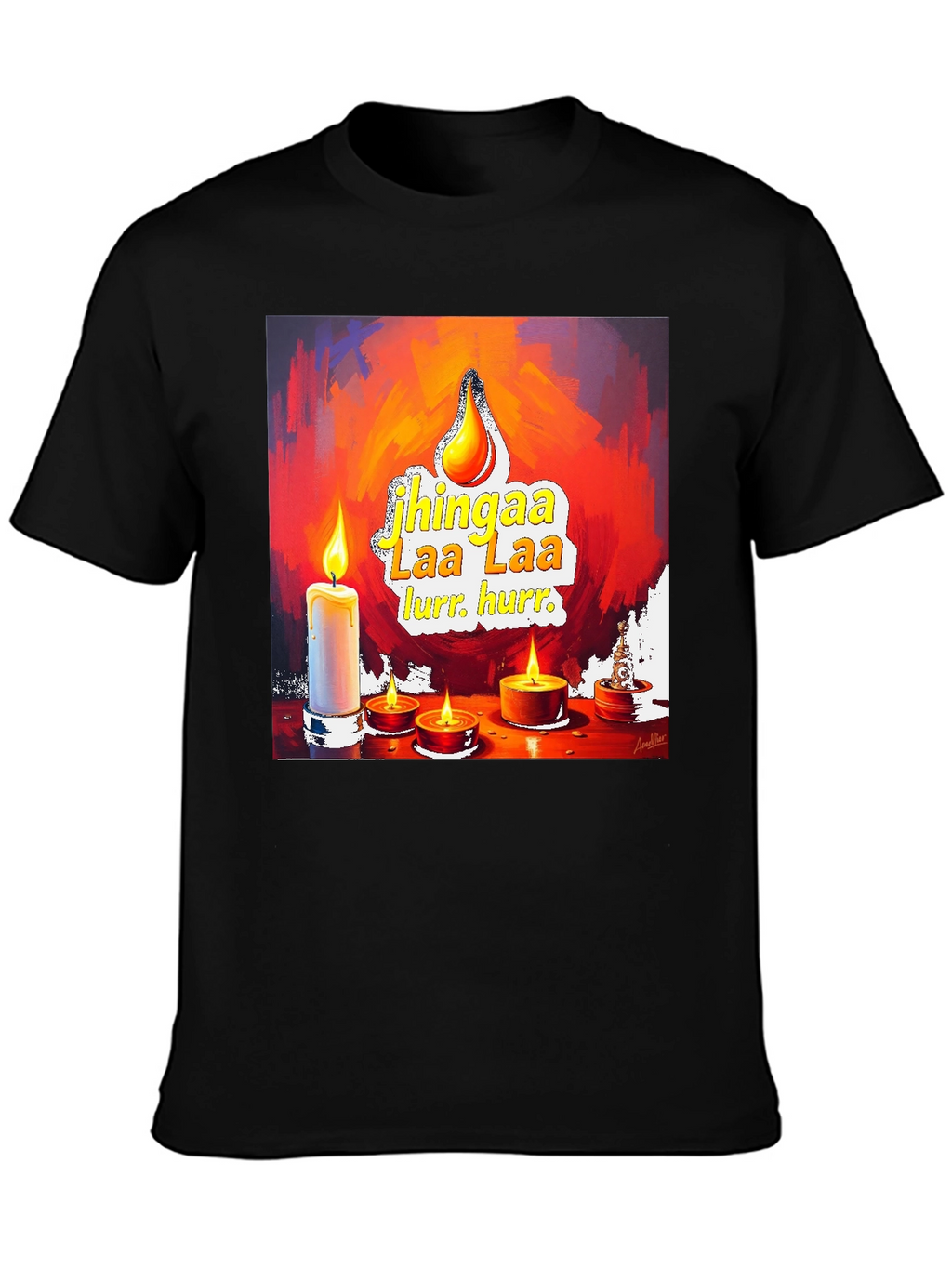 Candlelight Art Tee