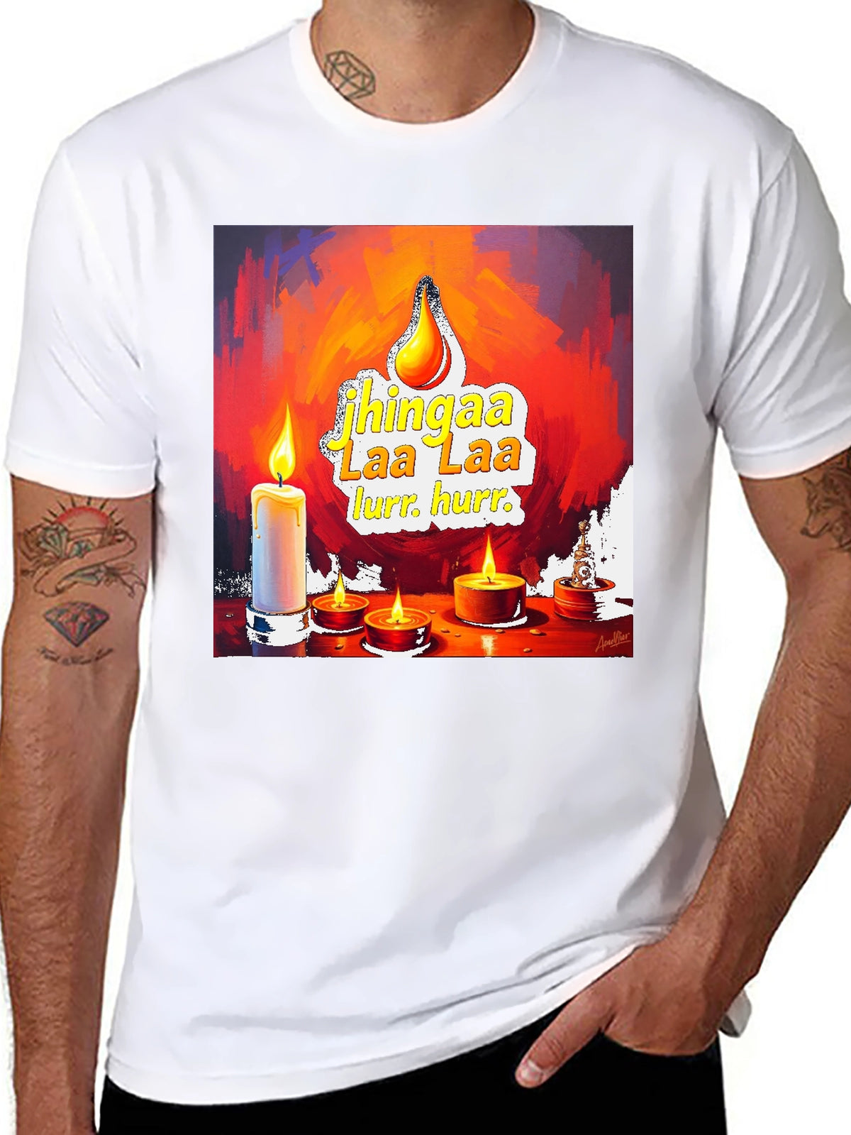 Candlelight Art Tee
