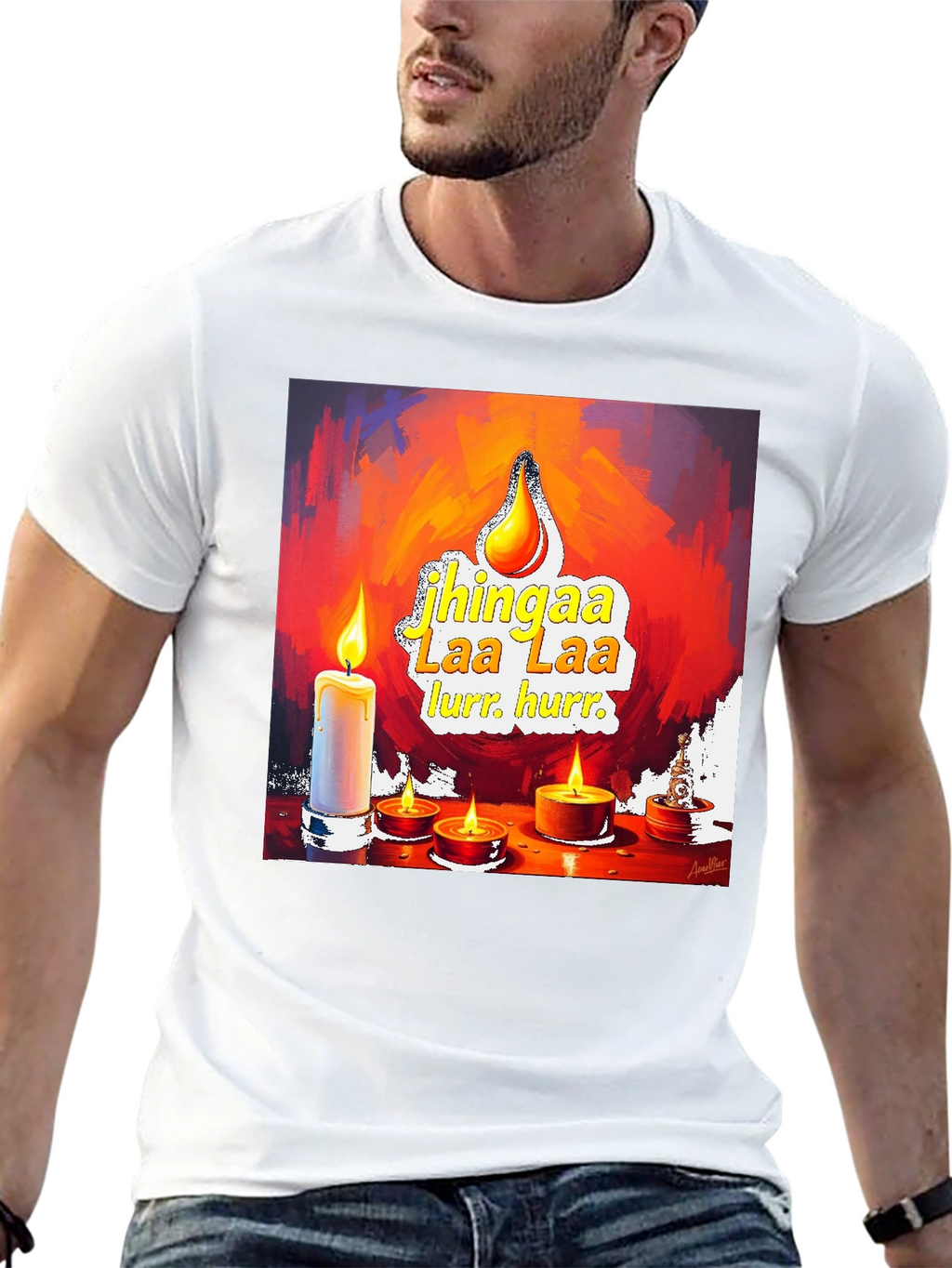 Candlelight Art Tee