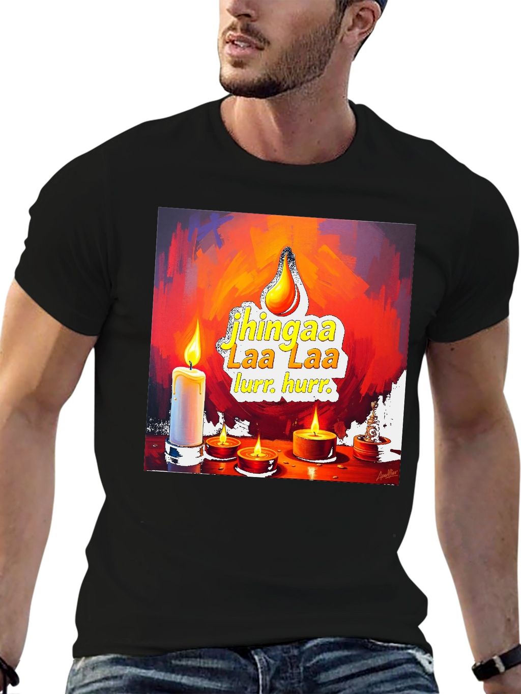 Candlelight Art Tee